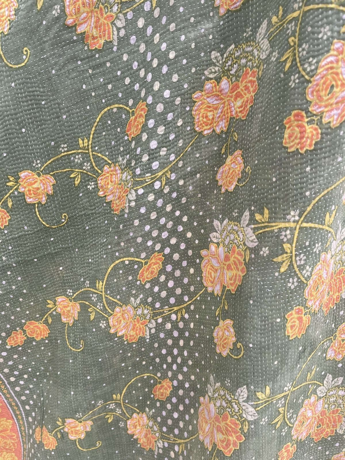 VINTAGE KANTHA - French Garden