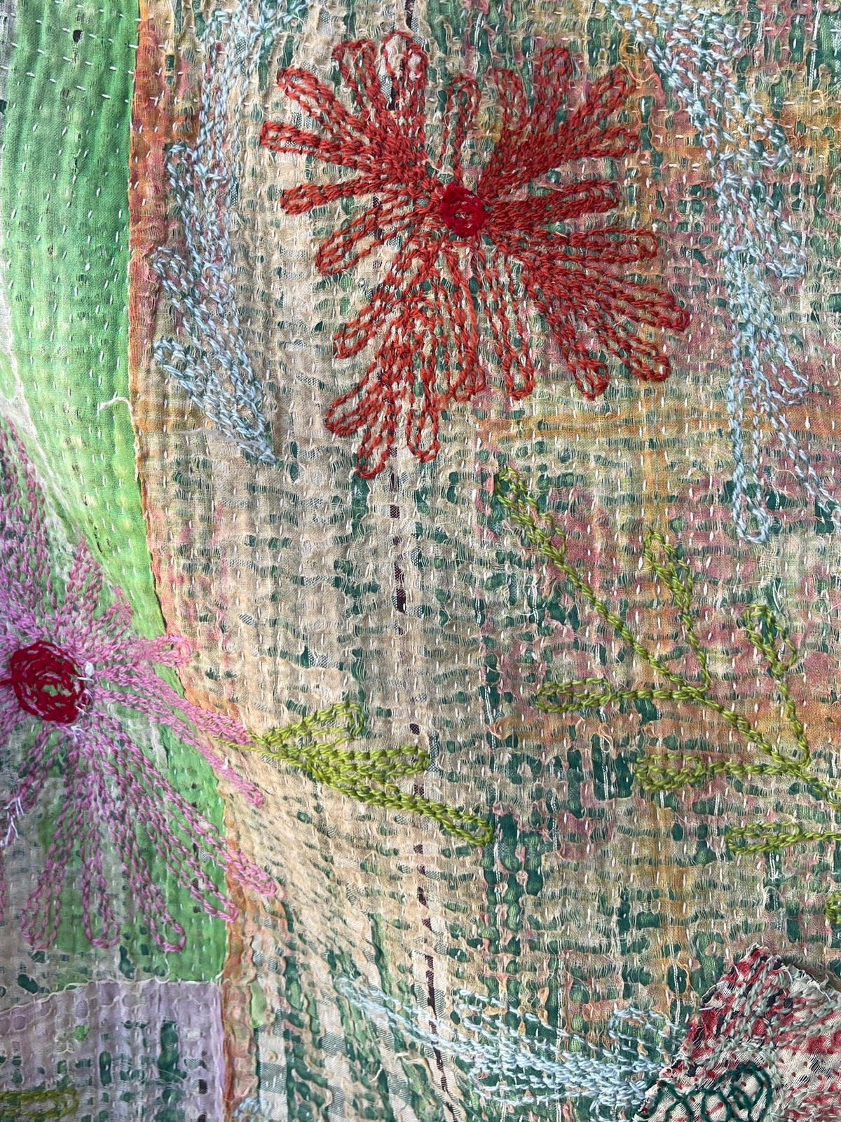 Suzani Vintage Kantha - POPPY