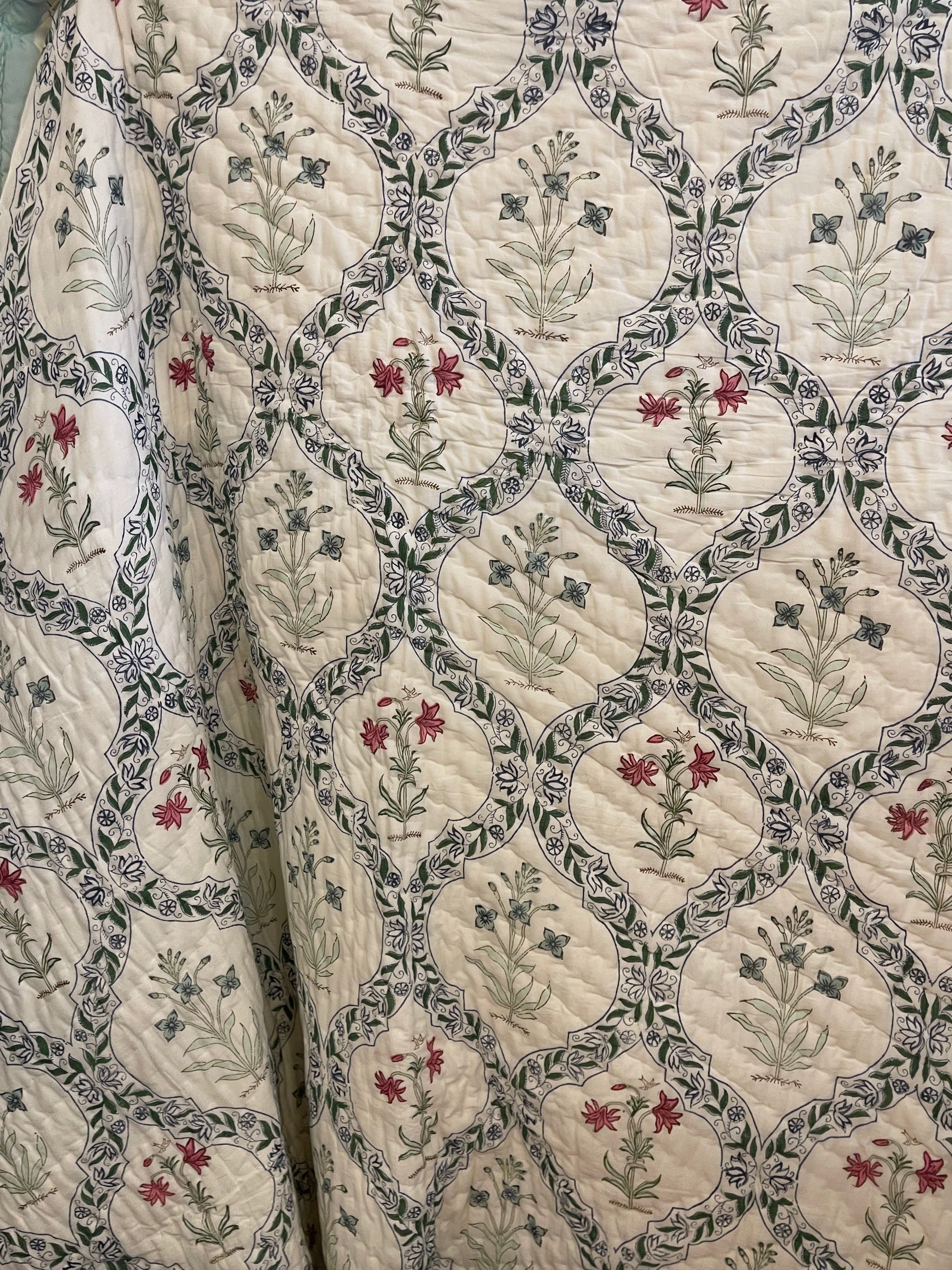 Jaipuri Razai - French Floral