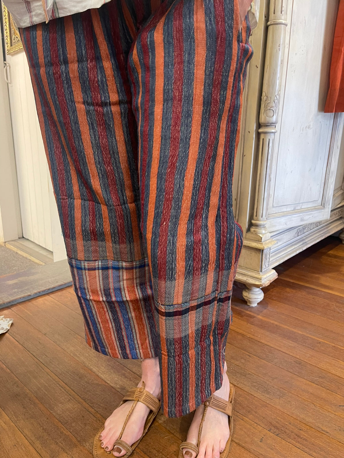 ASHOK Wool Pants - Bhujodi  Stripe