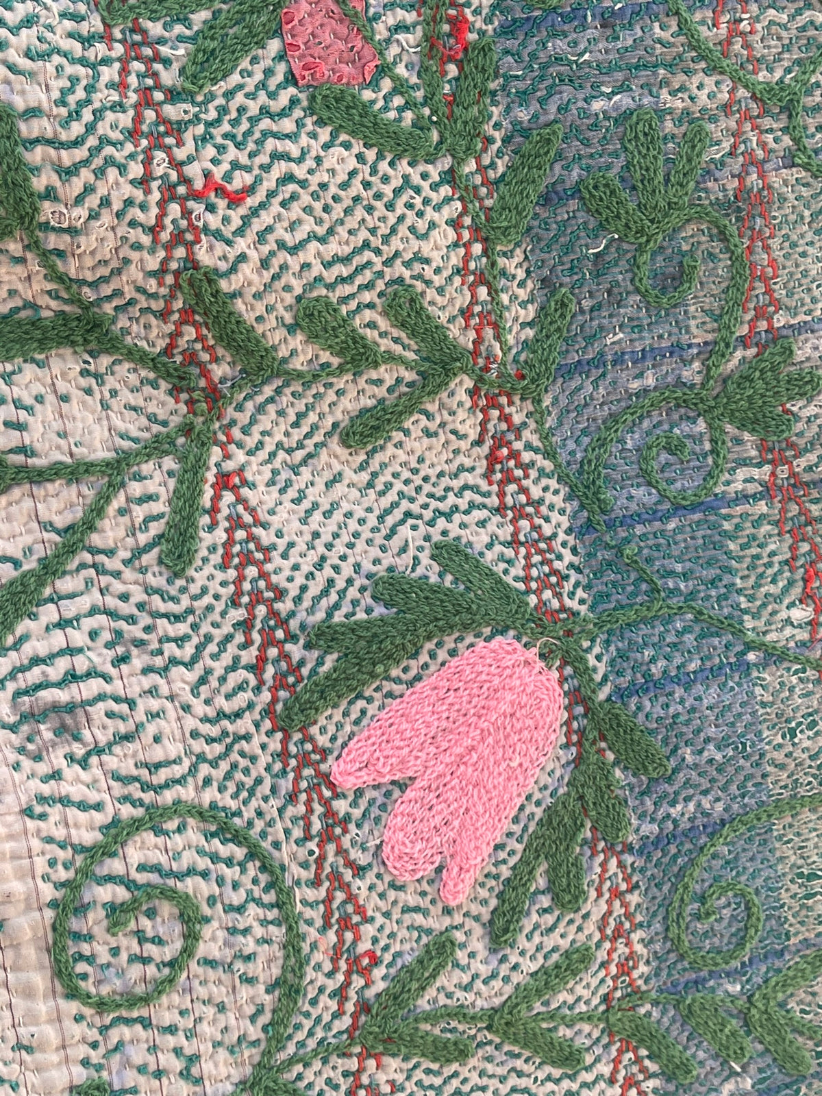 Suzani Vintage Kantha - ISLAND GETAWAY