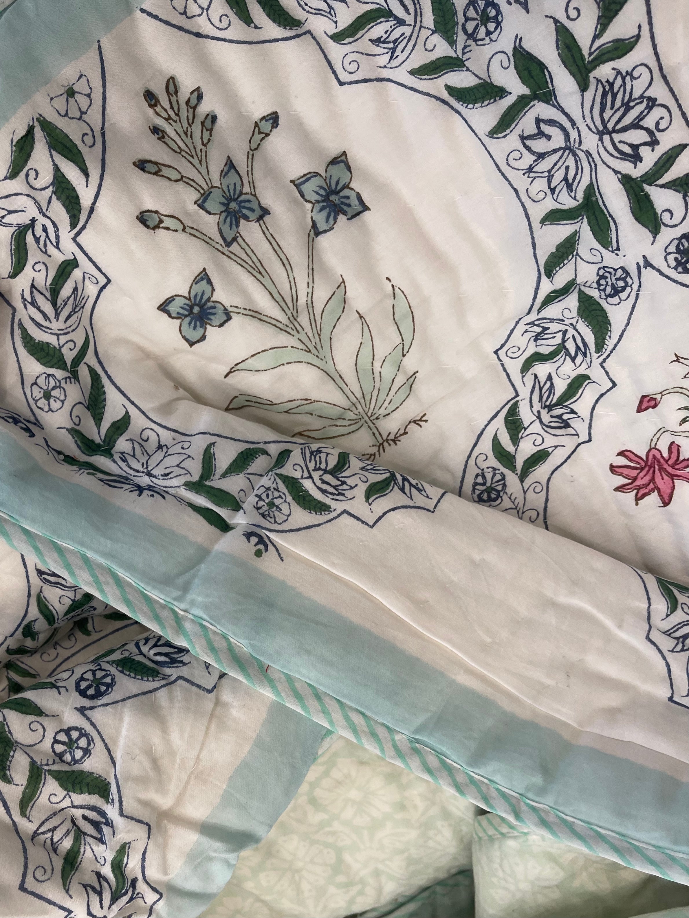 Jaipuri Razai - French Floral