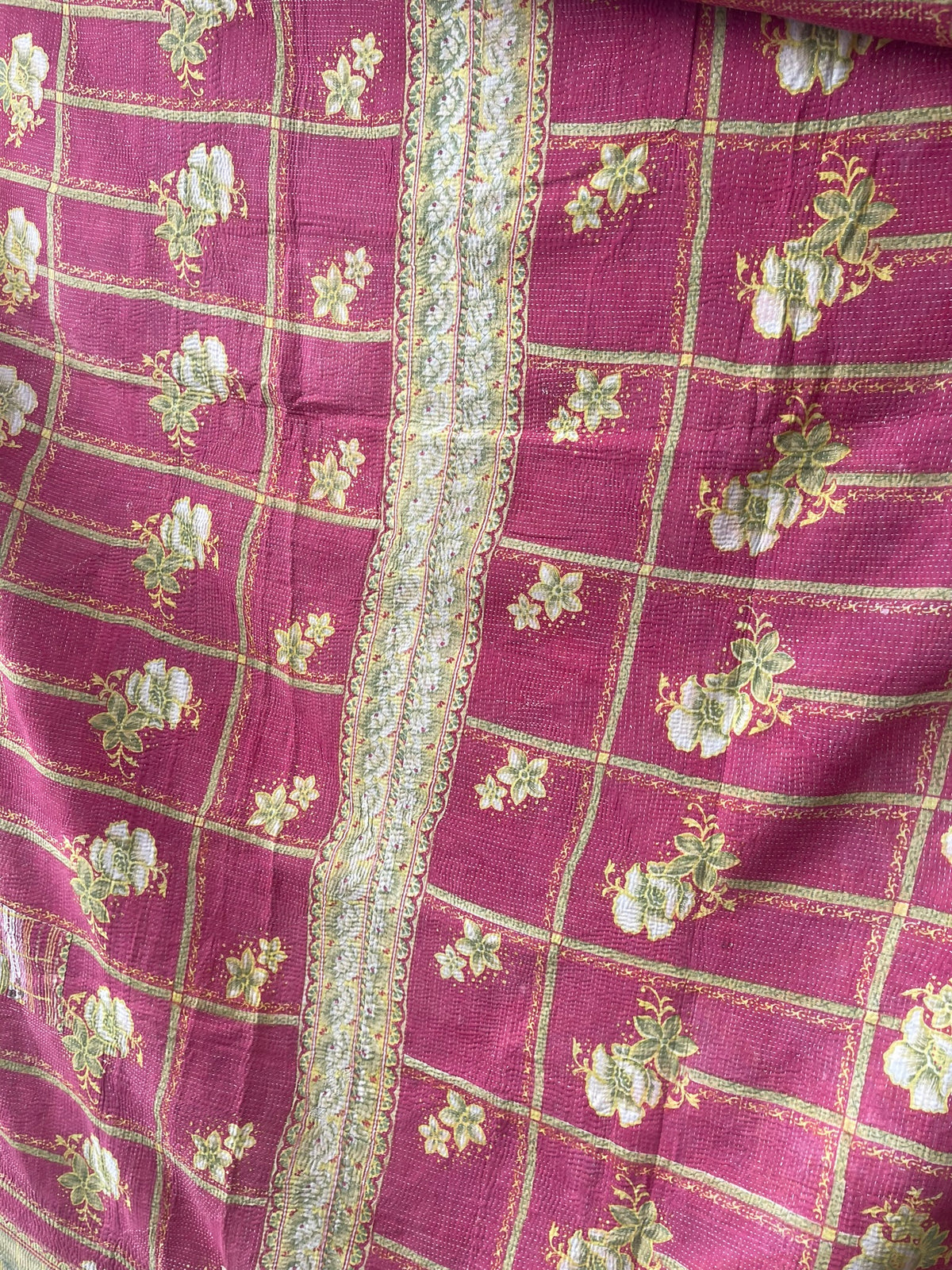 VINTAGE KANTHA - French Garden