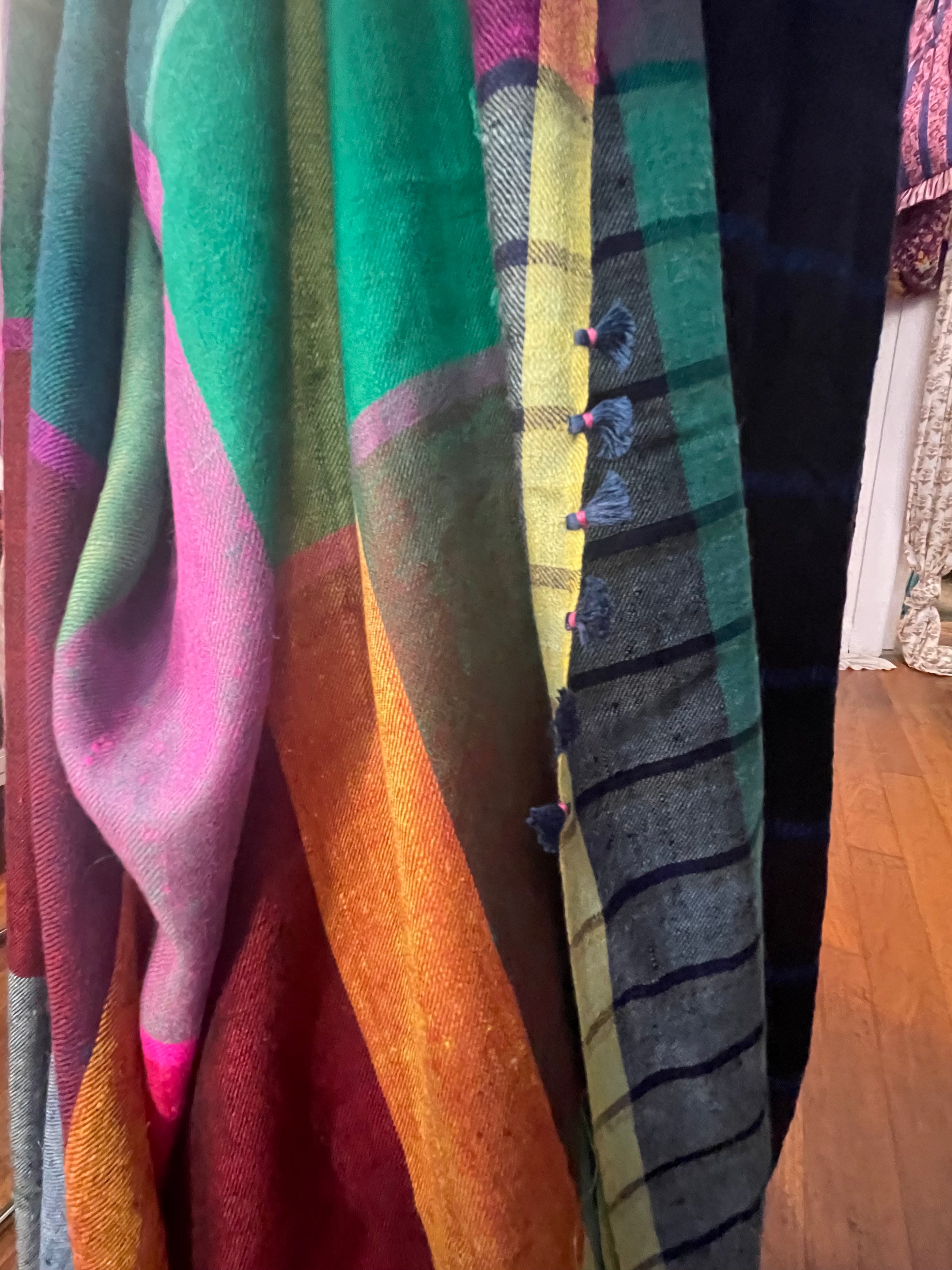 MIRAJ 138 Cashmere Scarf - Plaid
