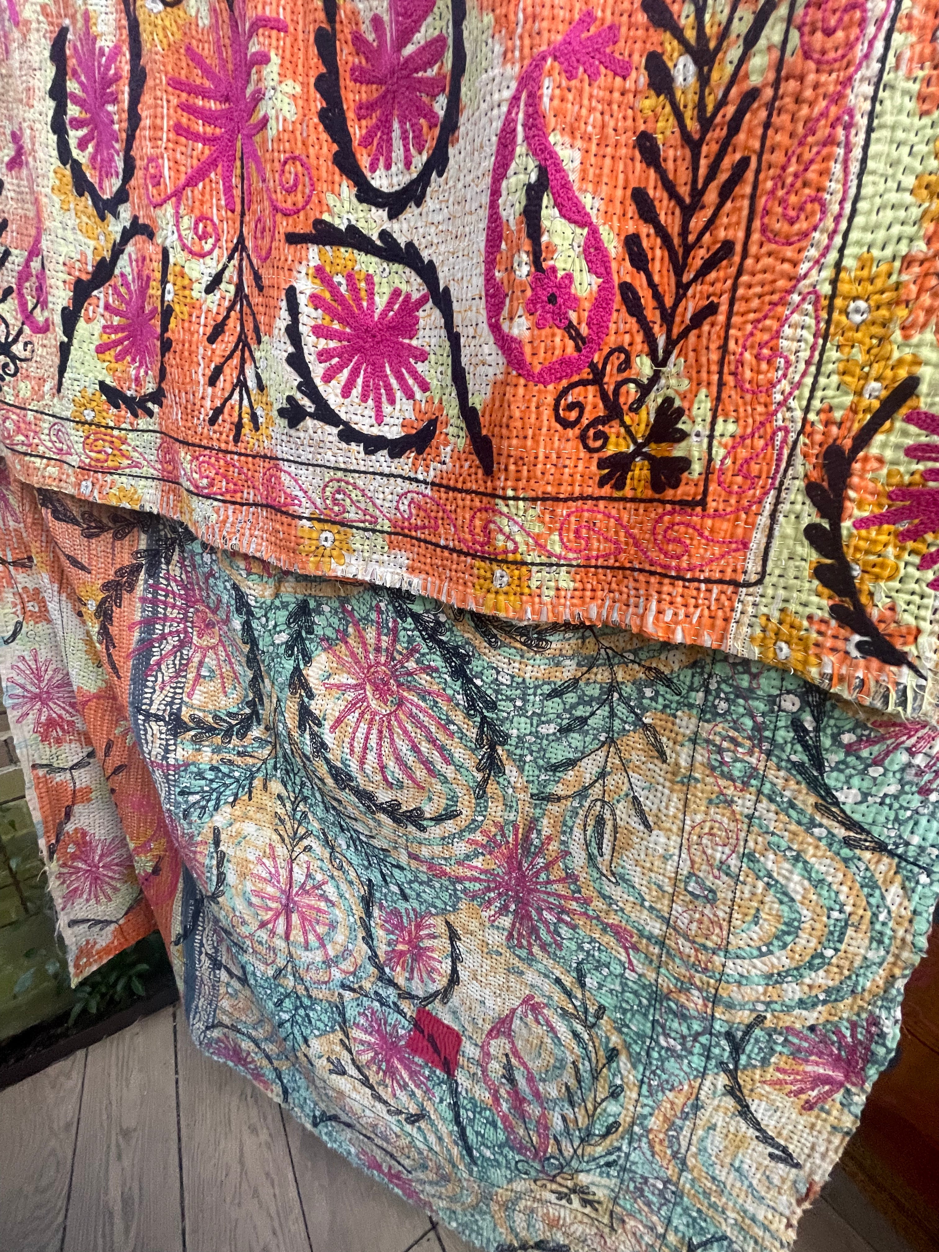 Suzani Vintage Kantha - BARISTA