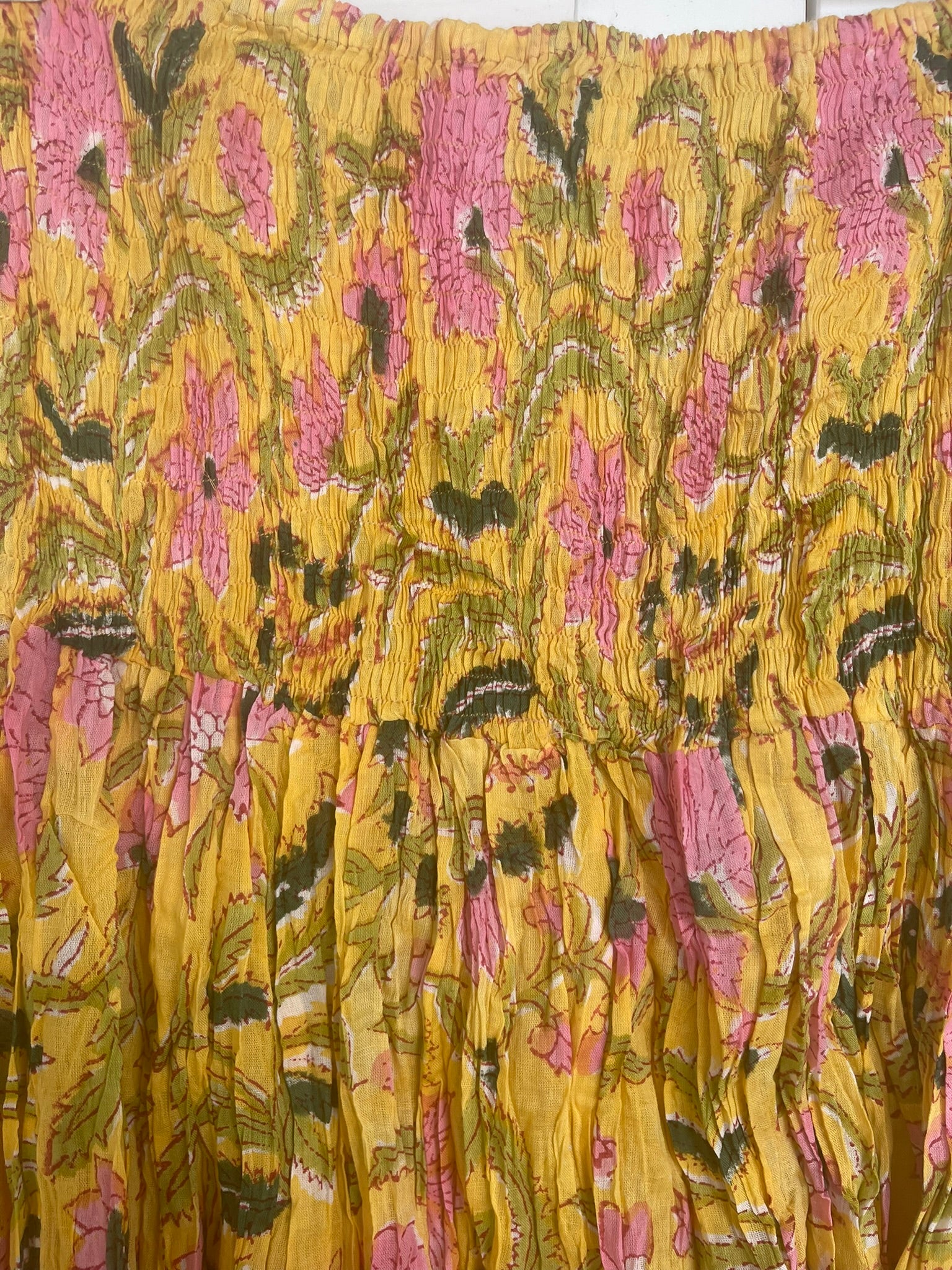 Cotton Panel Skirt - WILDFLOWER