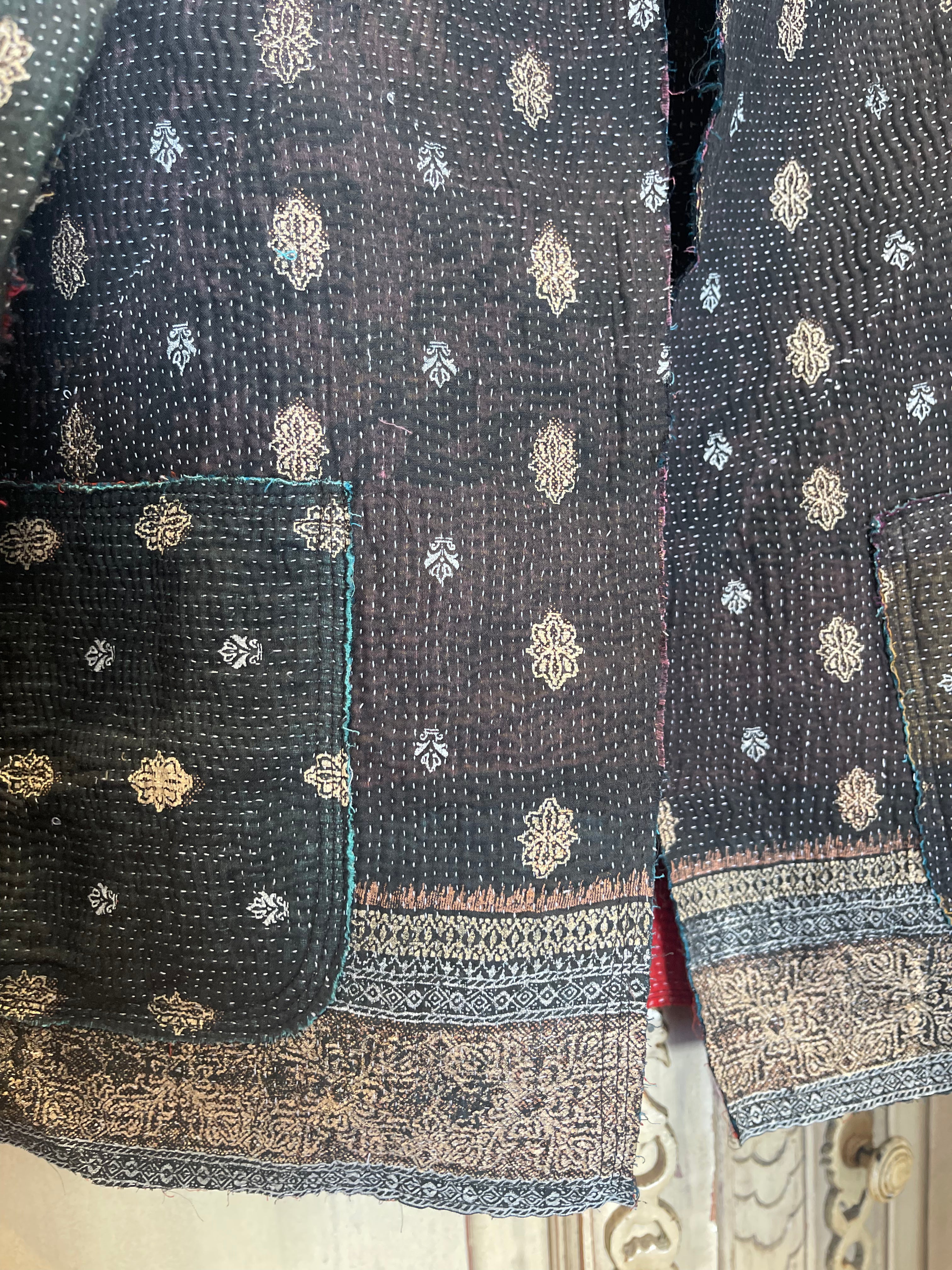Vintage Kantha Coat - FLASH
