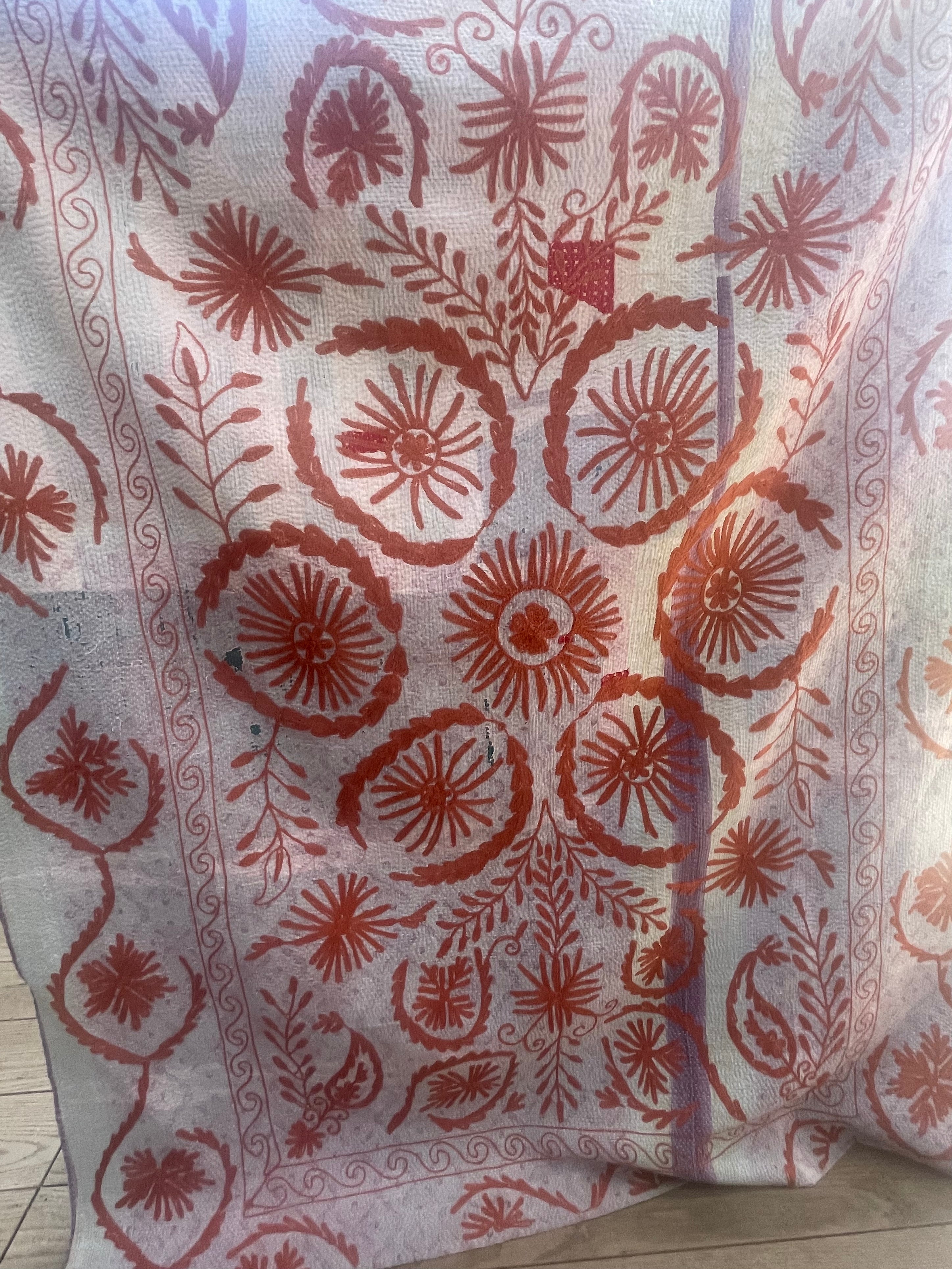 Suzani Vintage Kantha - MALIBU PEACH
