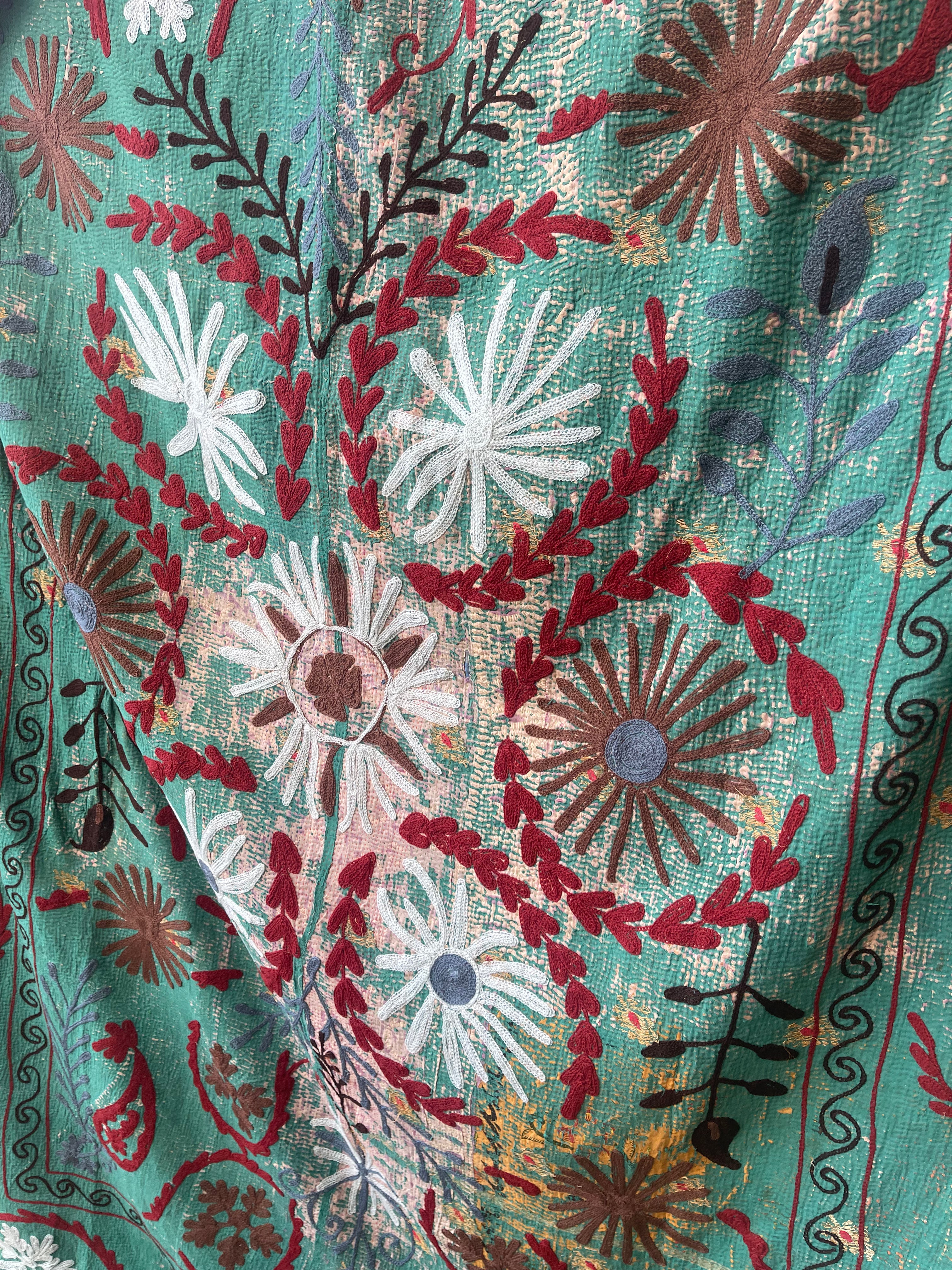 Suzani Vintage Kantha - ISLAND PARADISE