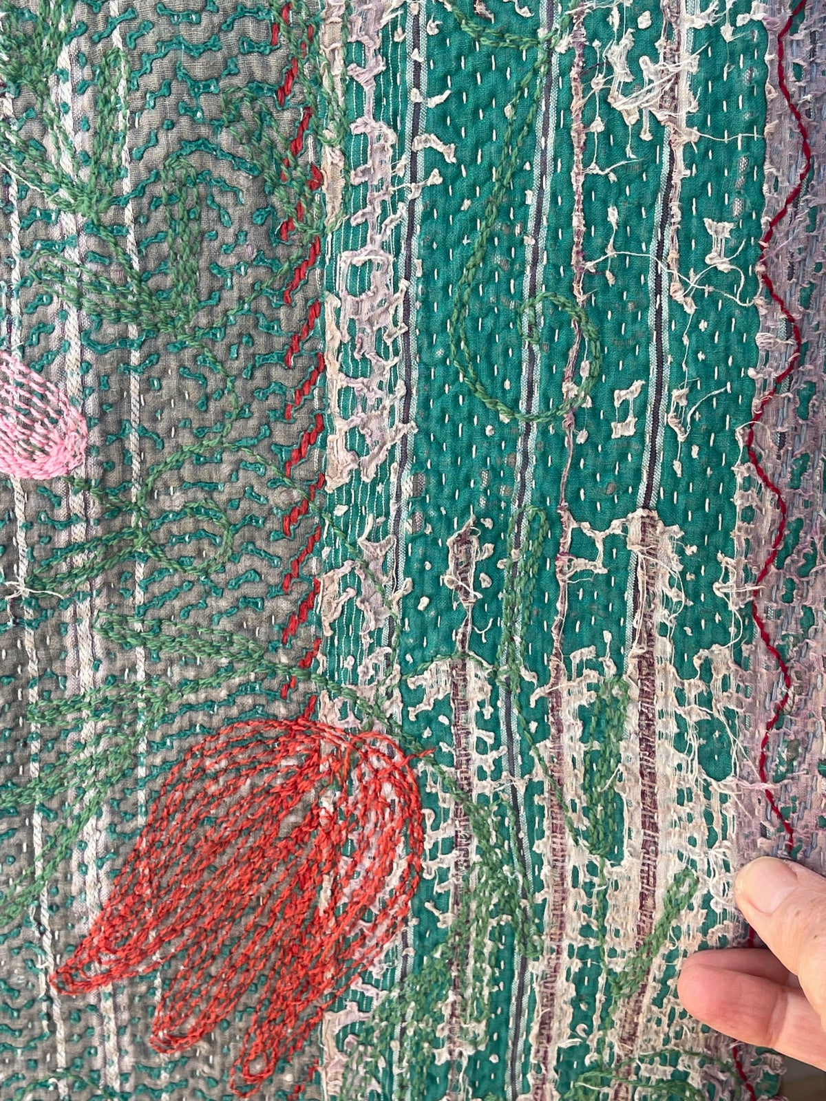 Suzani Vintage Kantha - ISLAND GETAWAY