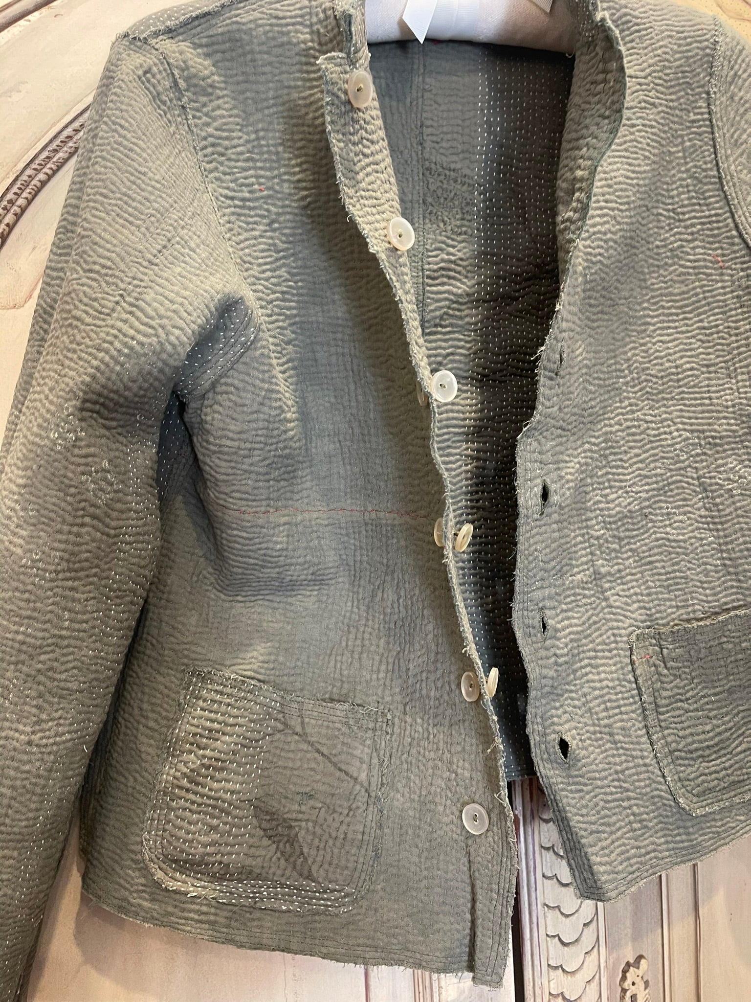 Kantha Jacket - SAFARI