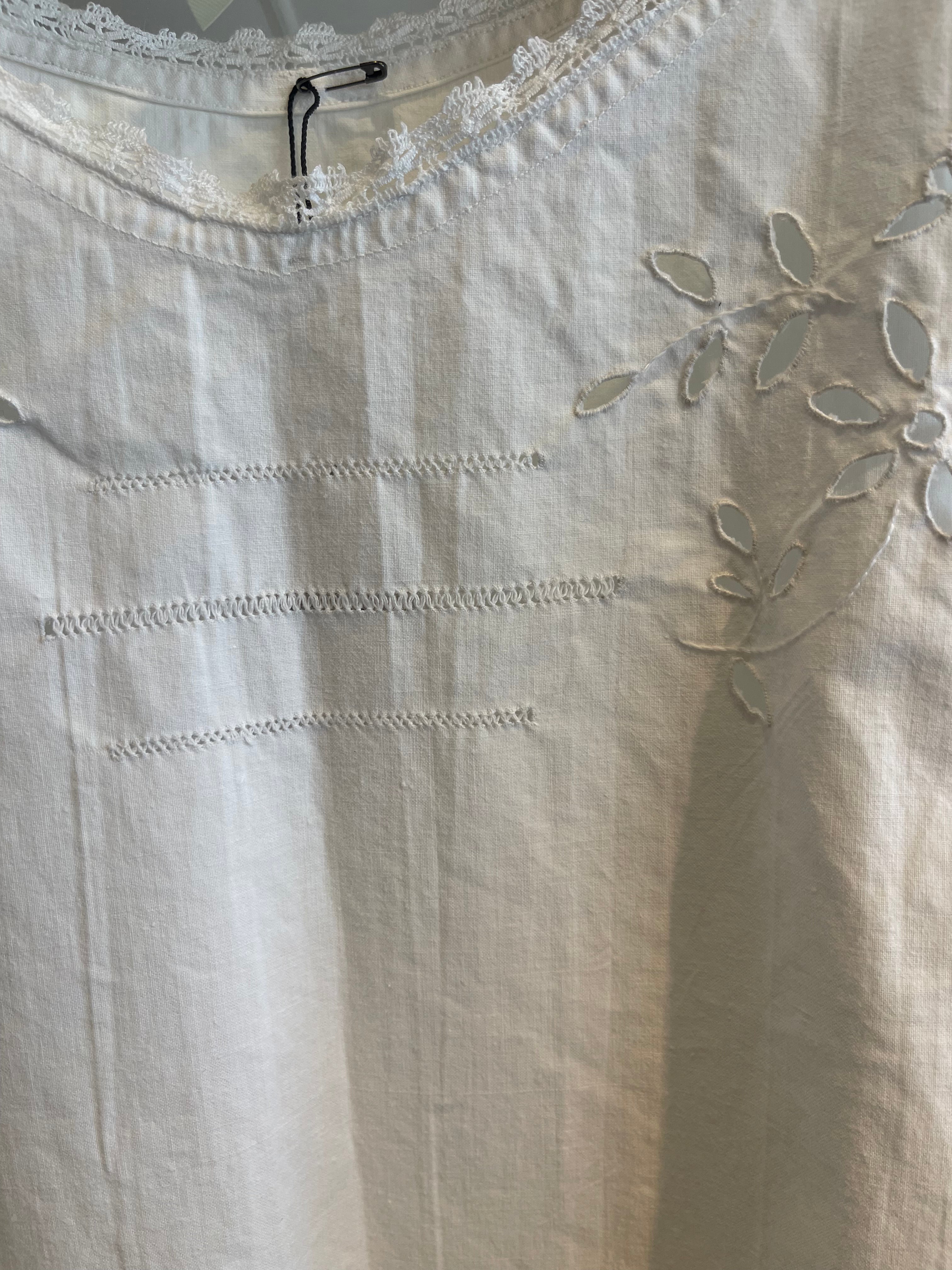 Vintage French Linen Slip - Mallory