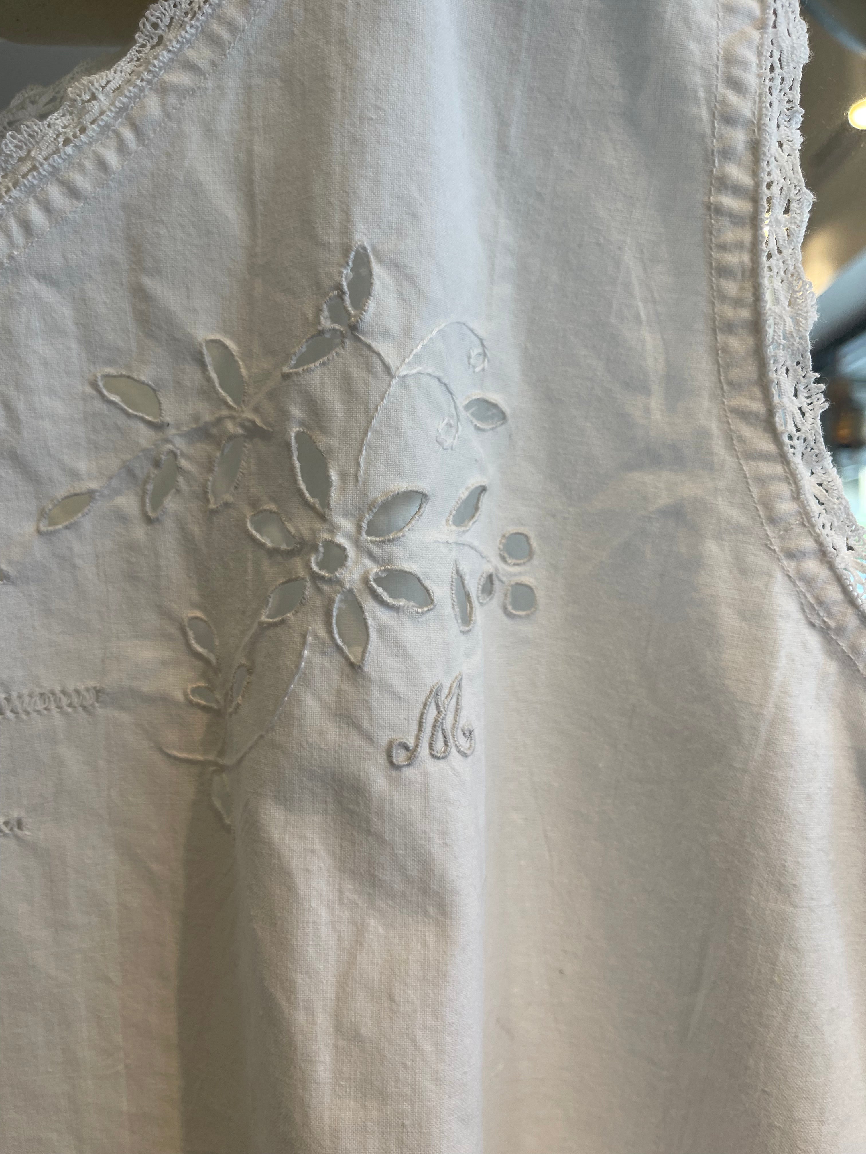 Vintage French Linen Slip - Mallory