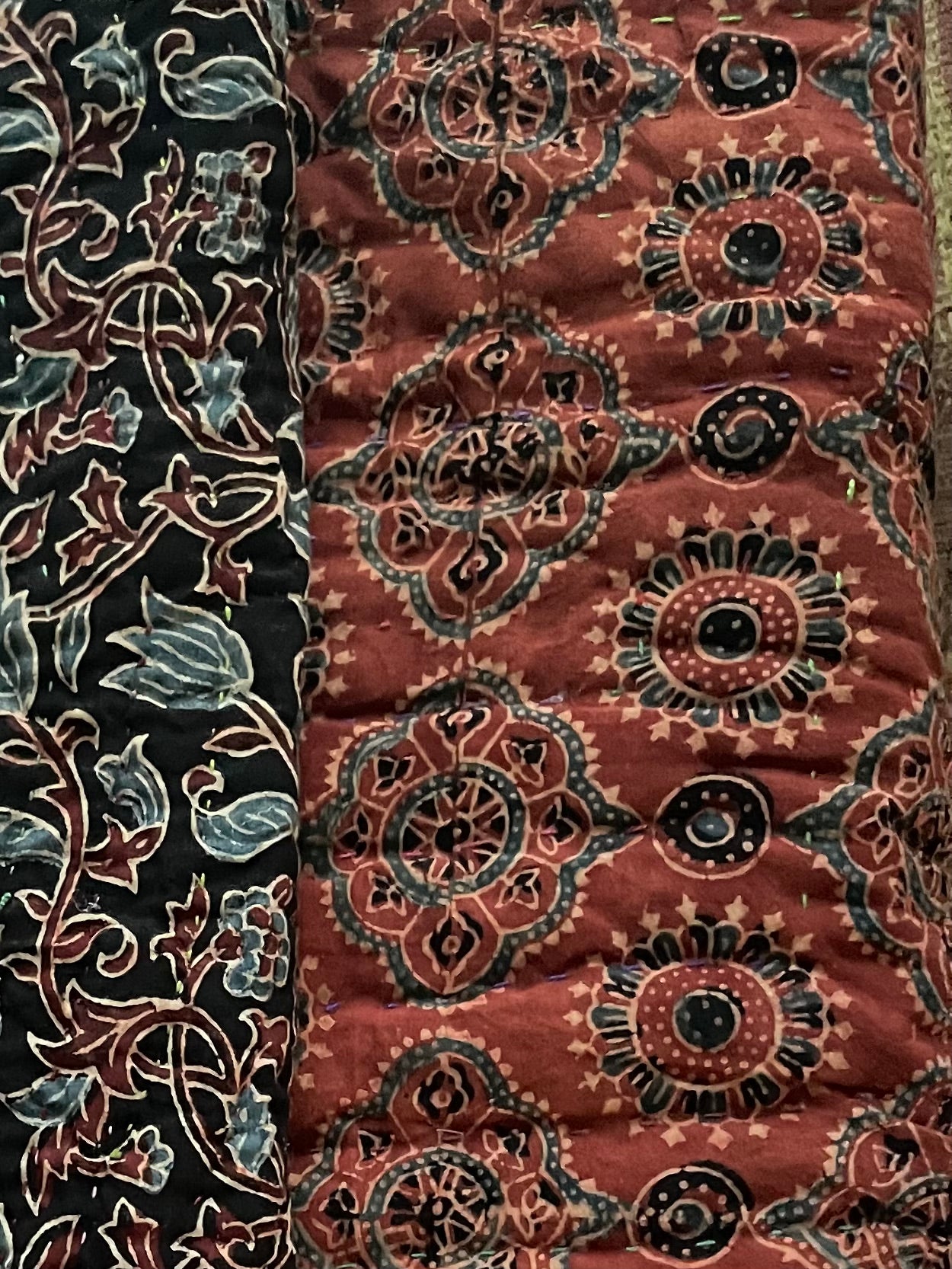 KUTCH QUILT - Desert Red Ajrakh