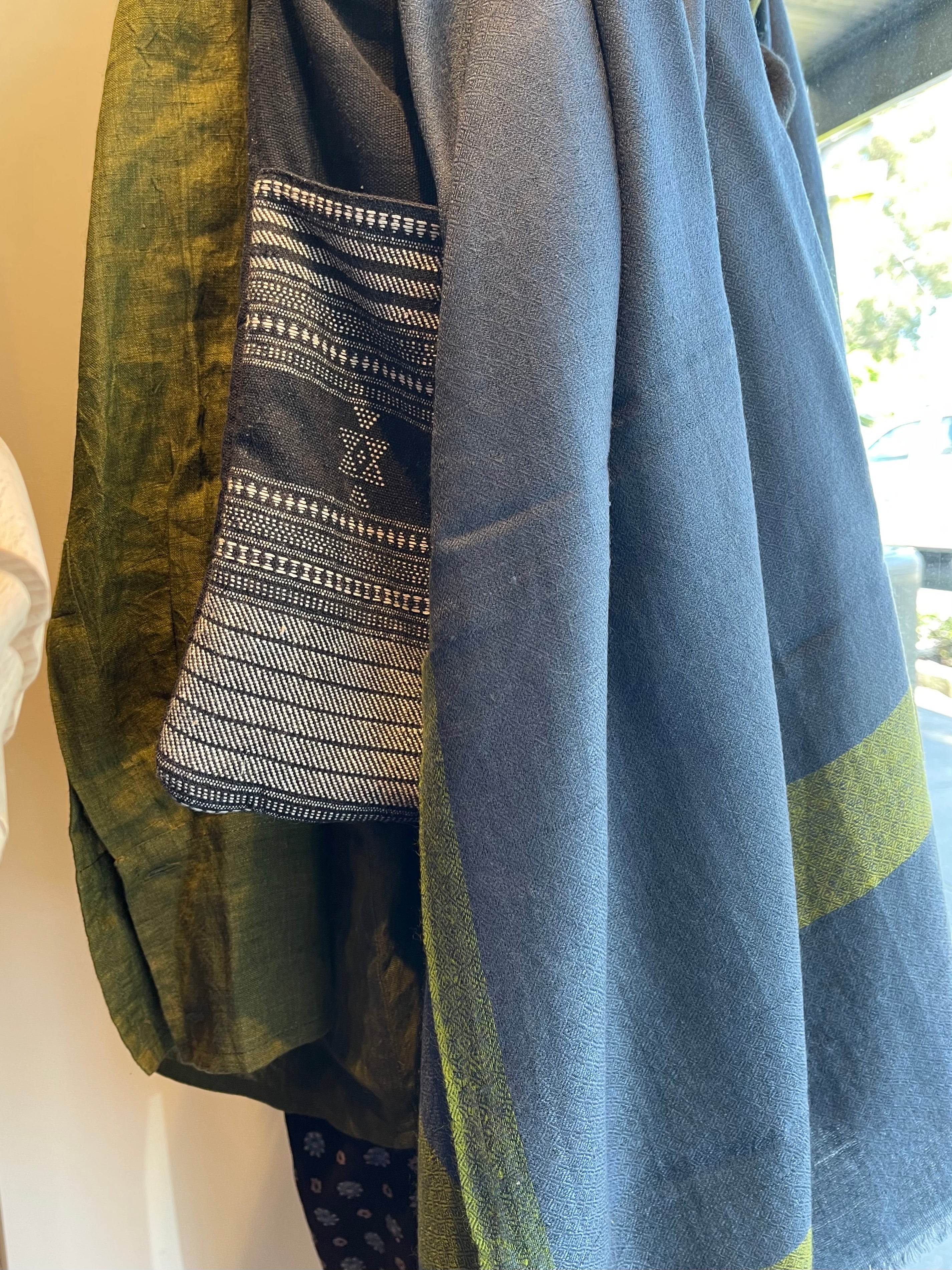 Pashmina Wrap - Dove Blue