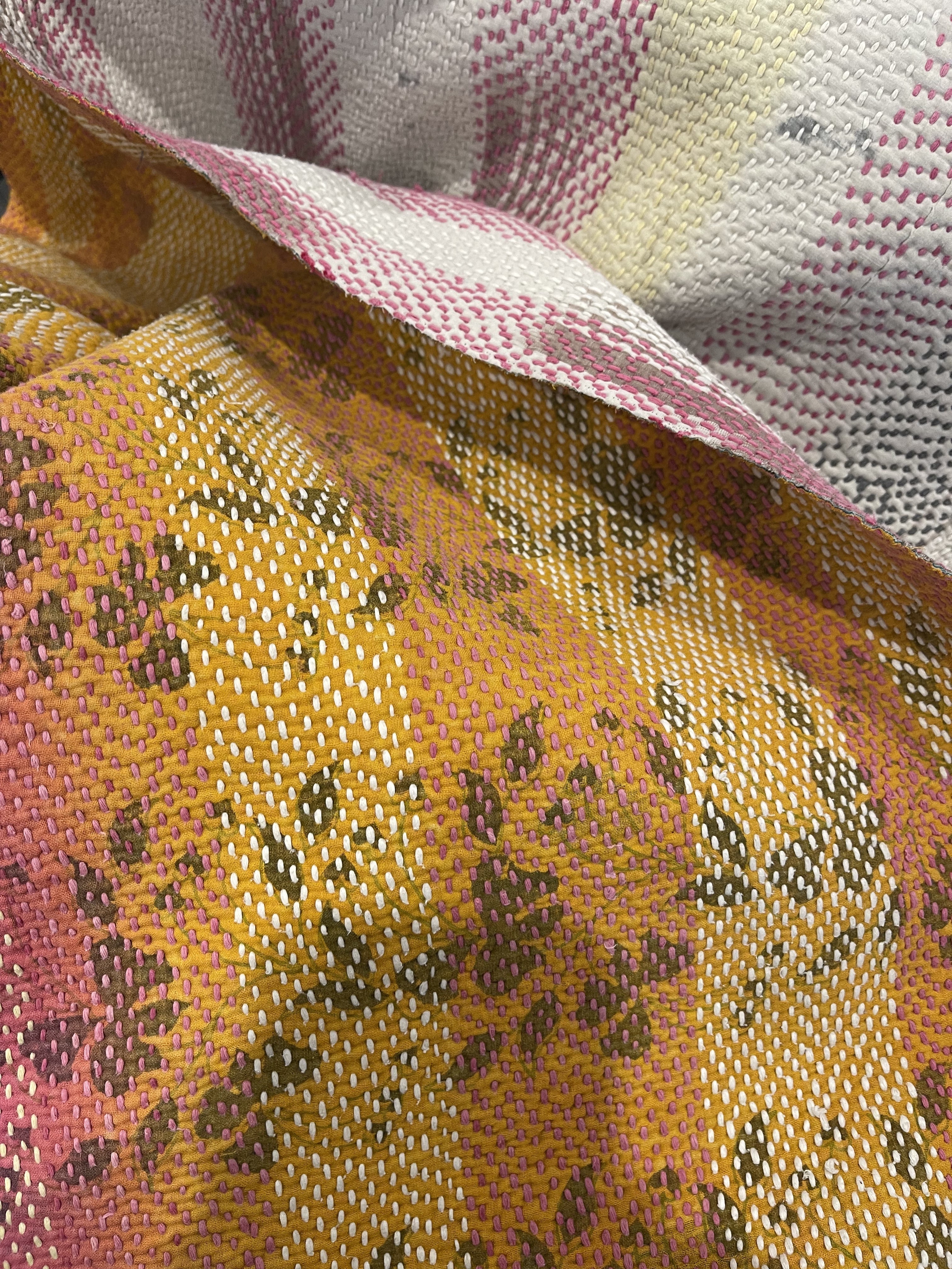 VINTAGE KANTHA - Autumn Foliage