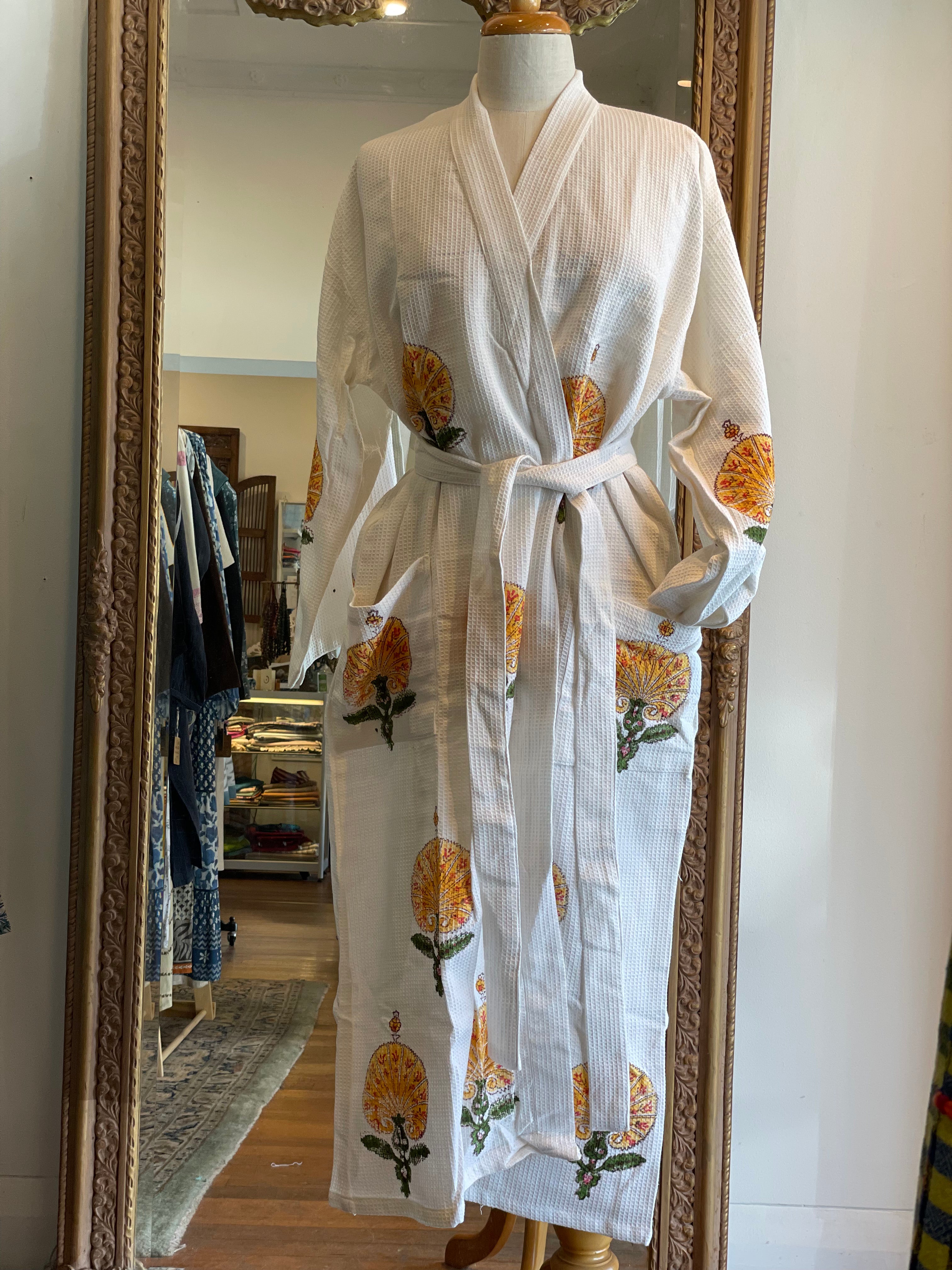 Waffle Botanica Robe - Sunrise