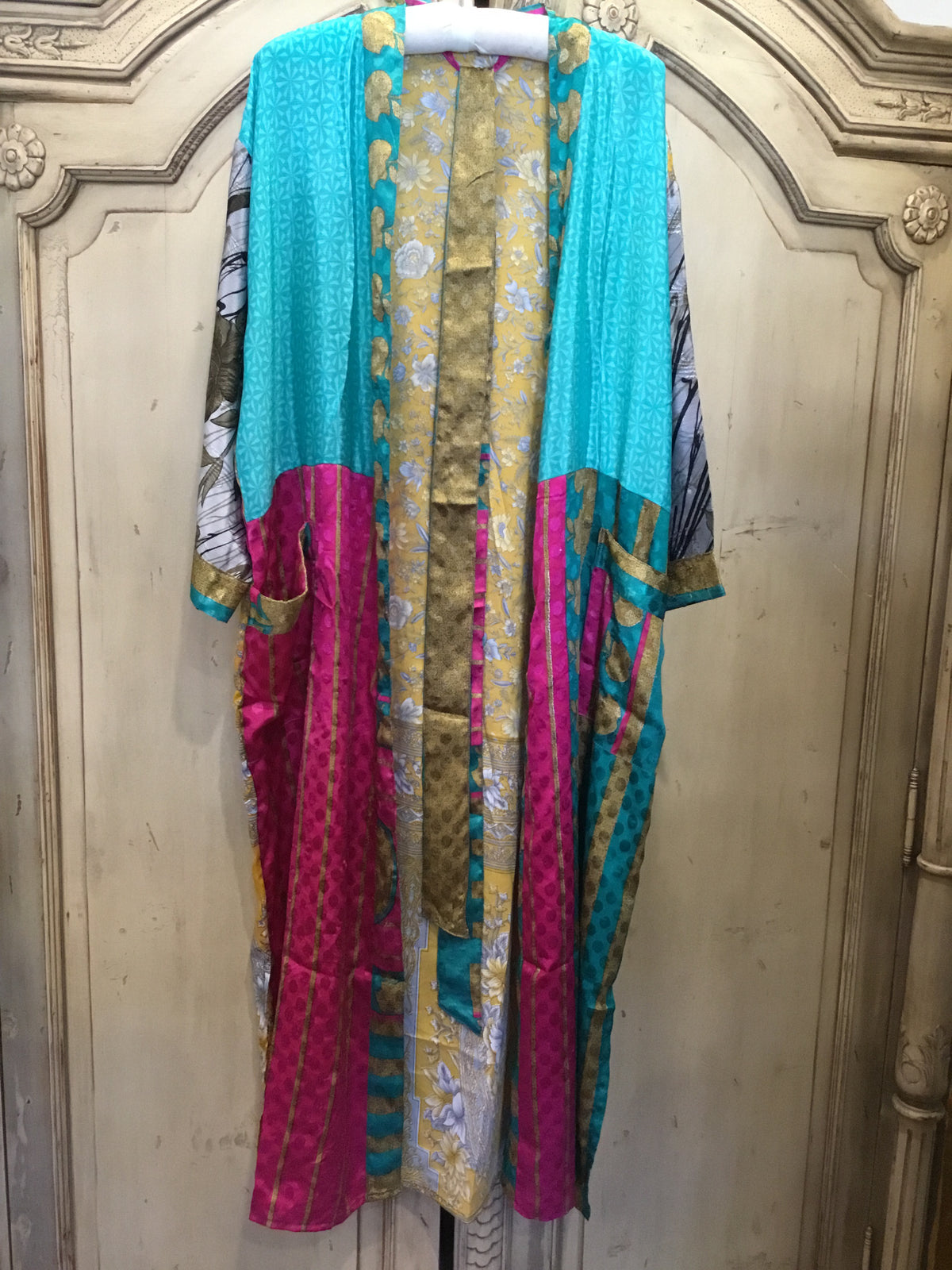 SILK SARI ROBE - Bejewelled