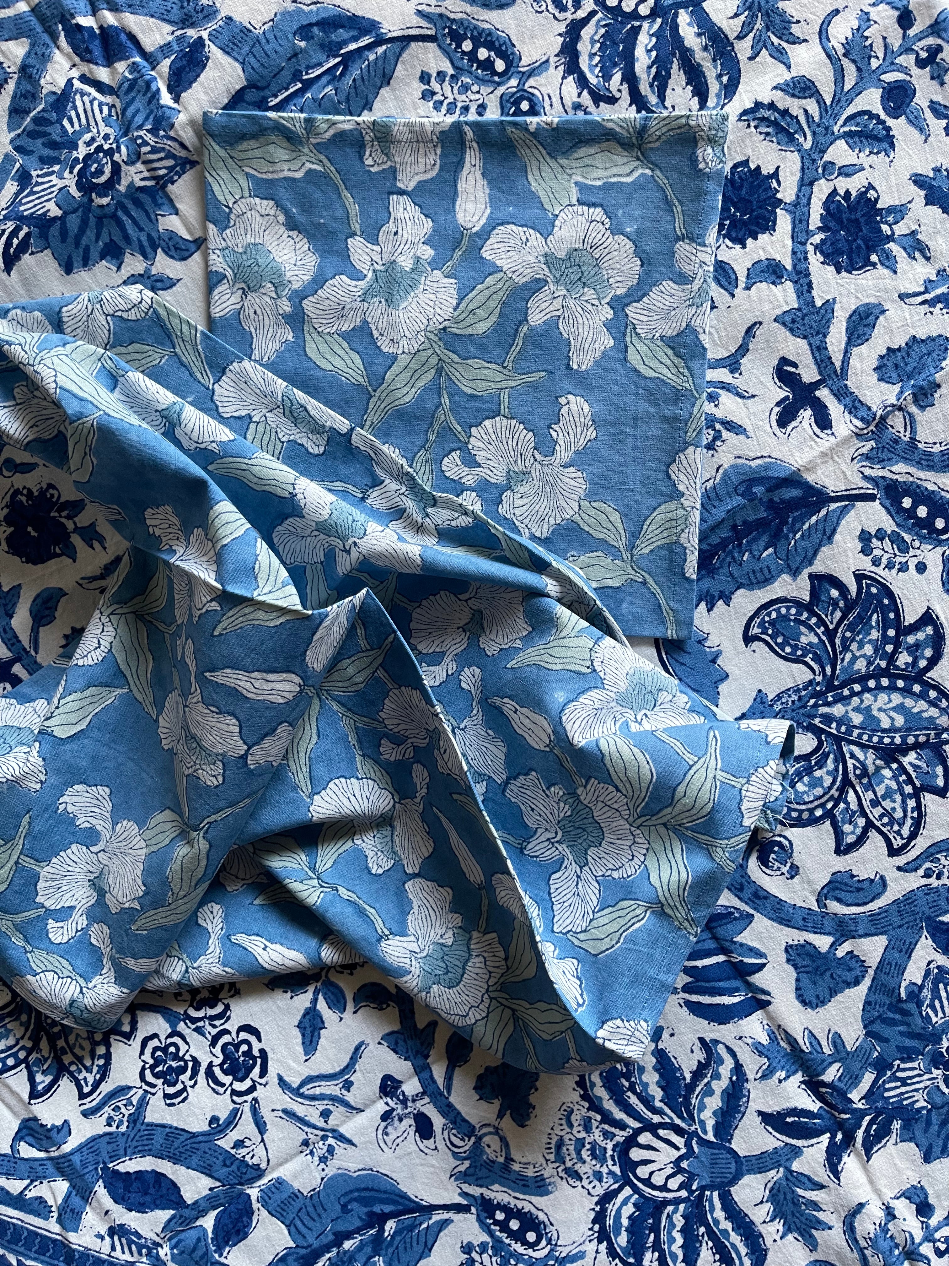 Tablecloth Round - French Blue