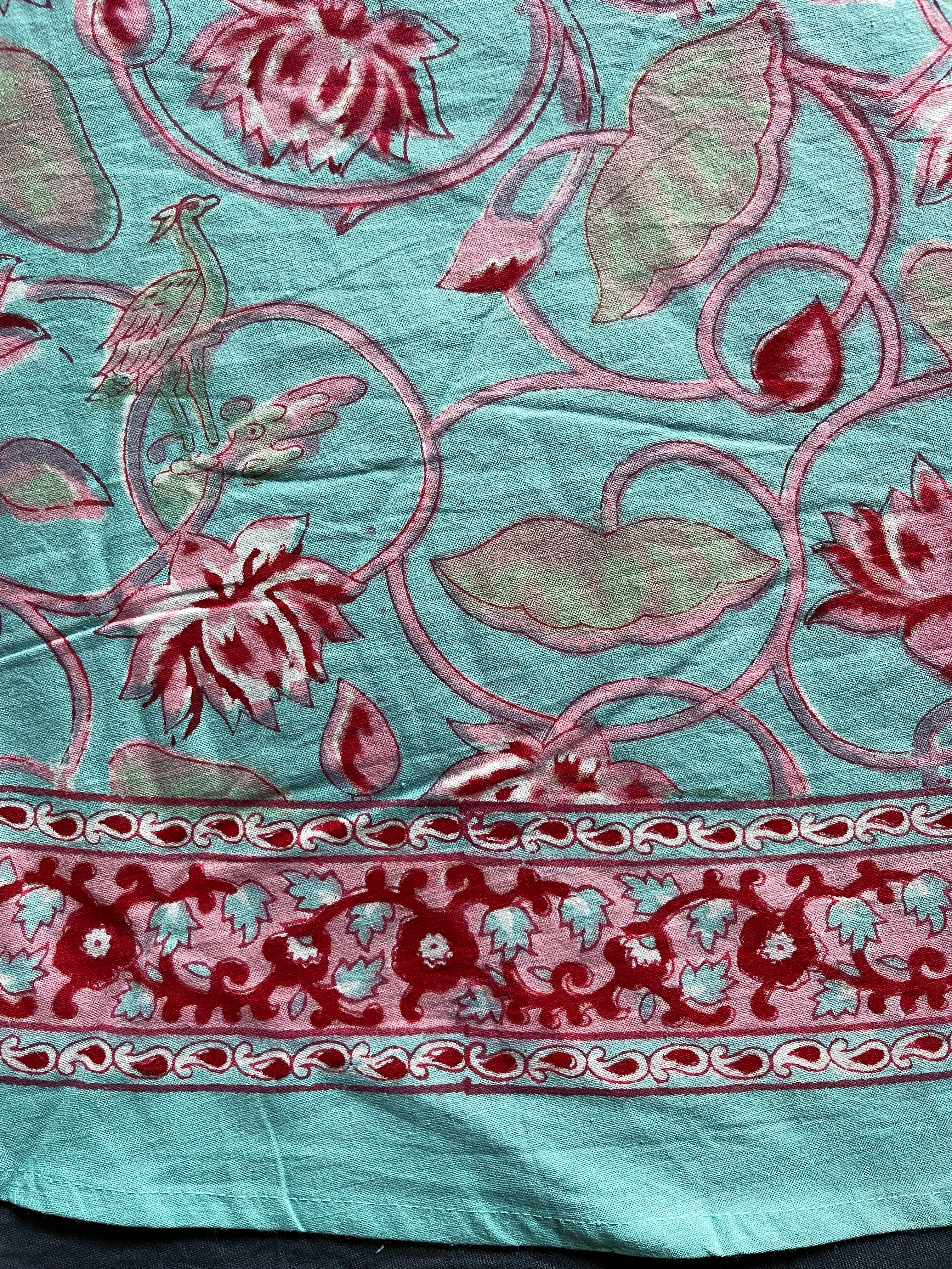 Tablecloth Round - Lotus