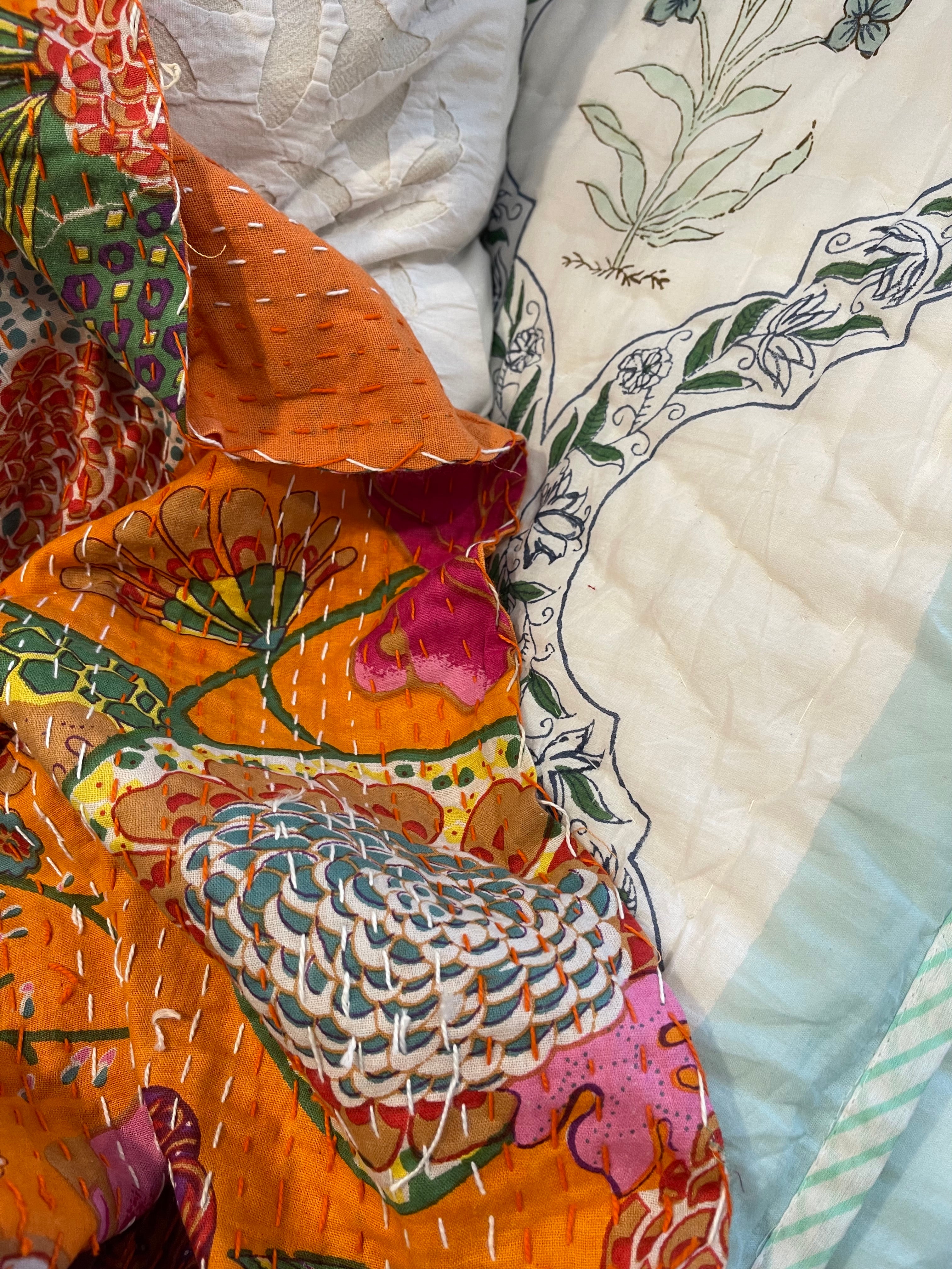 KANTHA - Chrysanthemum TANGERINE