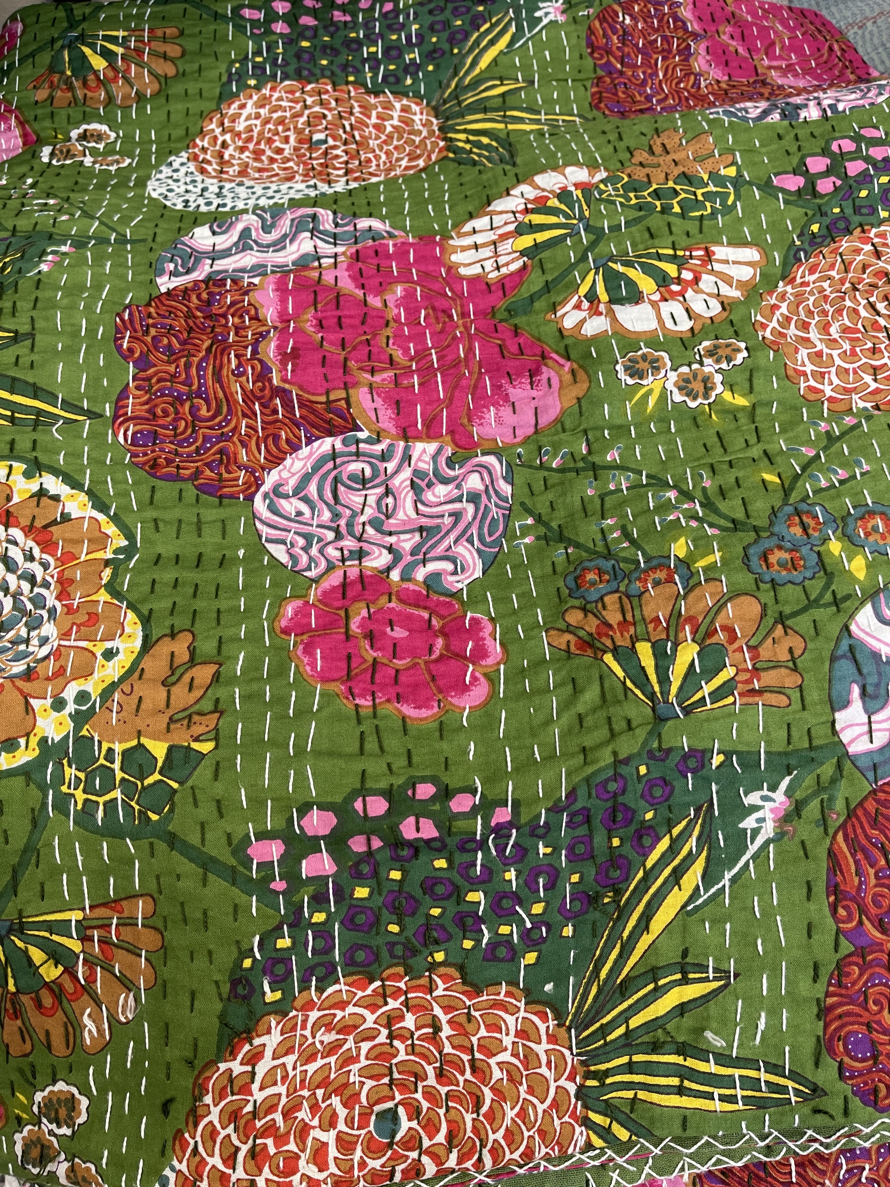 KANTHA - Chrysanthemum Kiwi Fruit Green