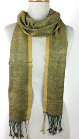 Eri Peace Silk Muffler - Marigold Field