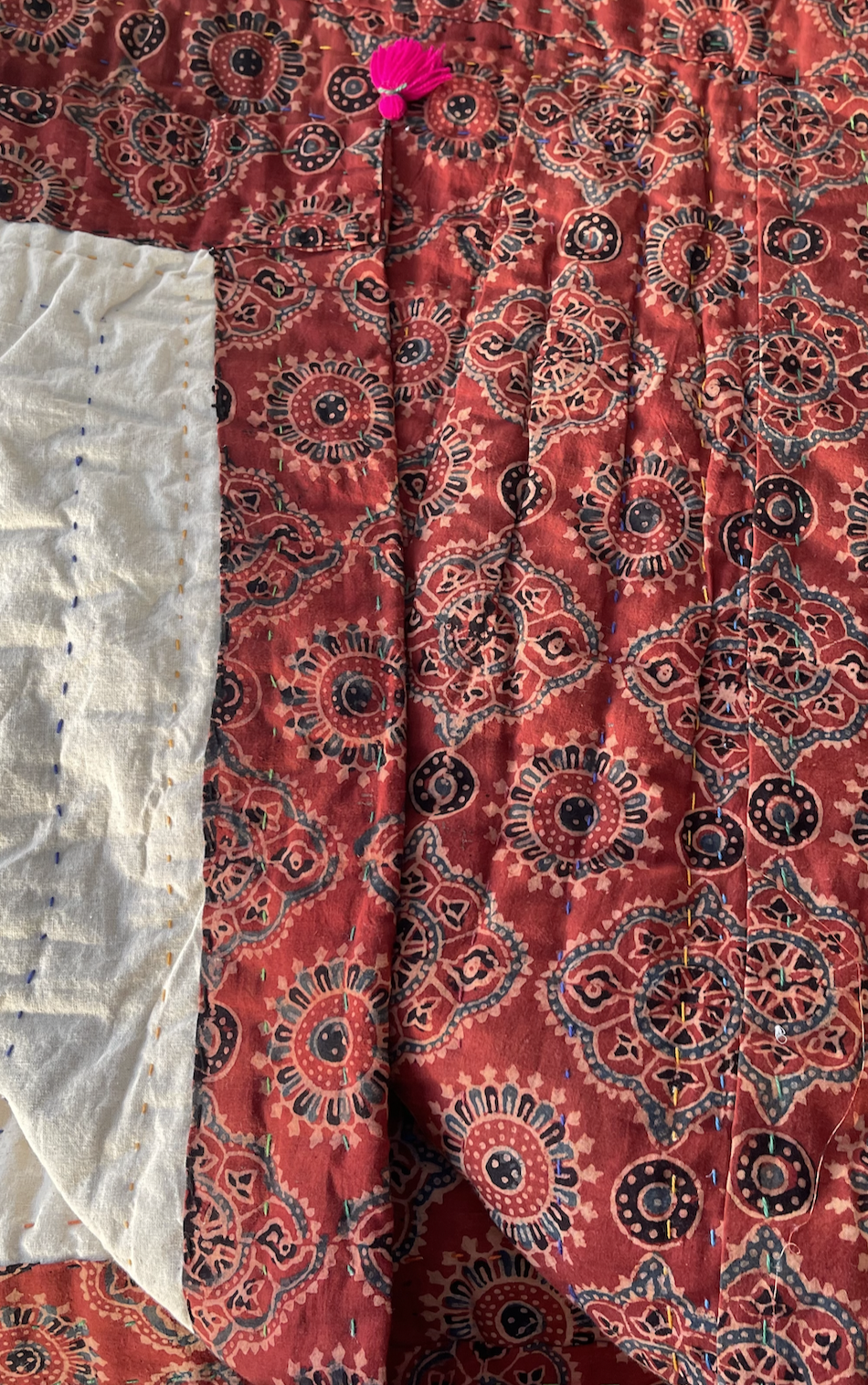 KUTCH QUILT - Desert Red Ajrakh