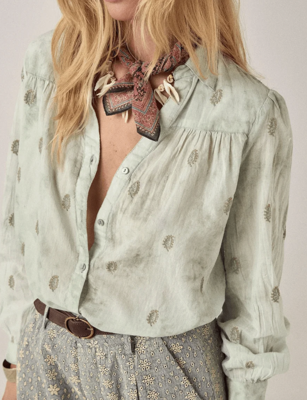 RANI SHIRT - Jade