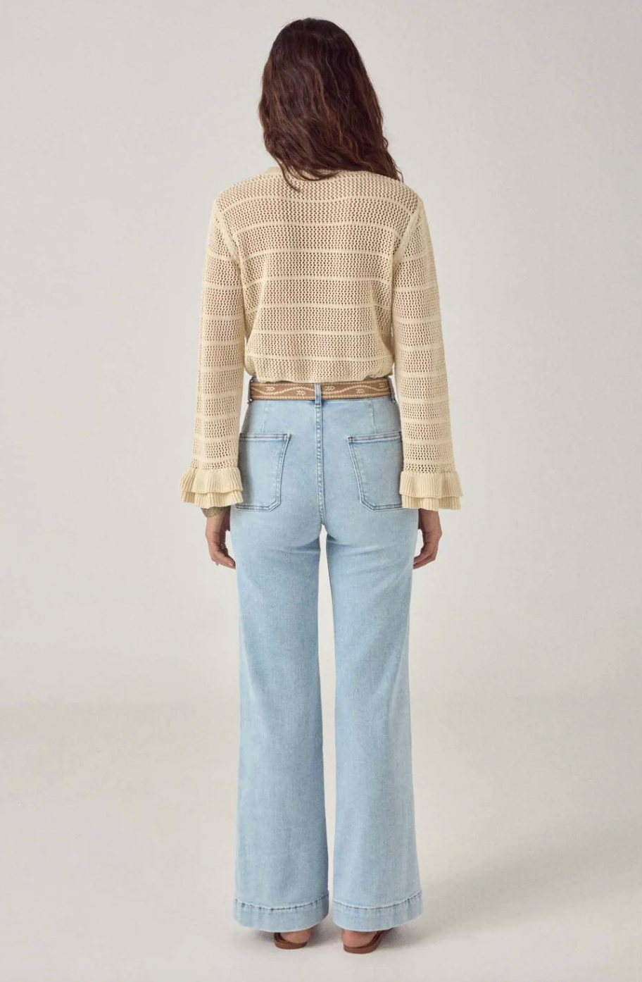 DENIM CHARLIE PANT - Bleach BLue