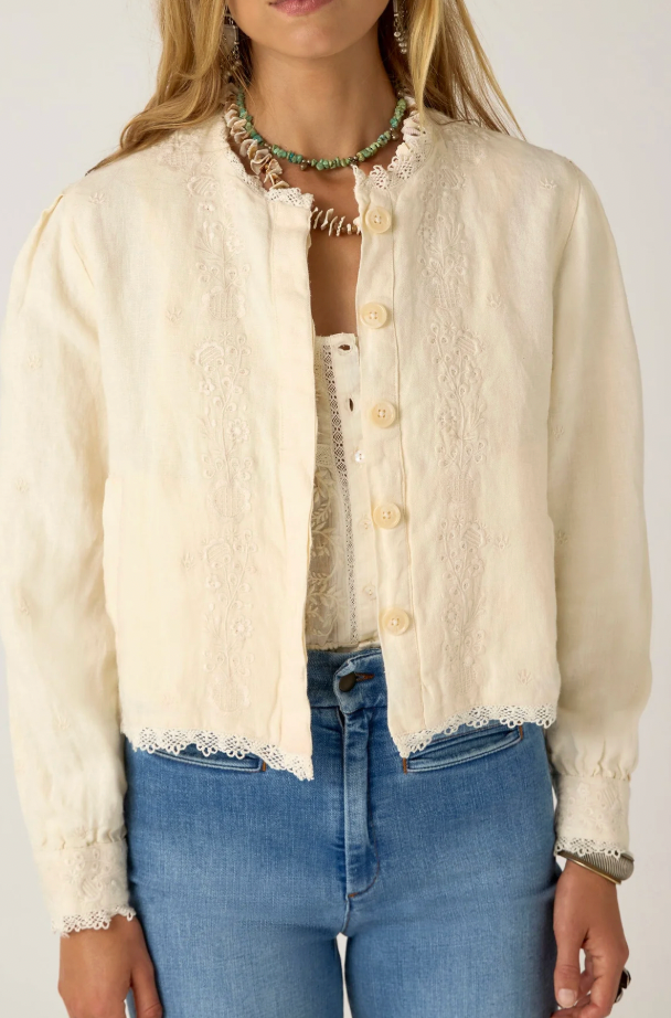 OTELO JACKET -Linen Solstice