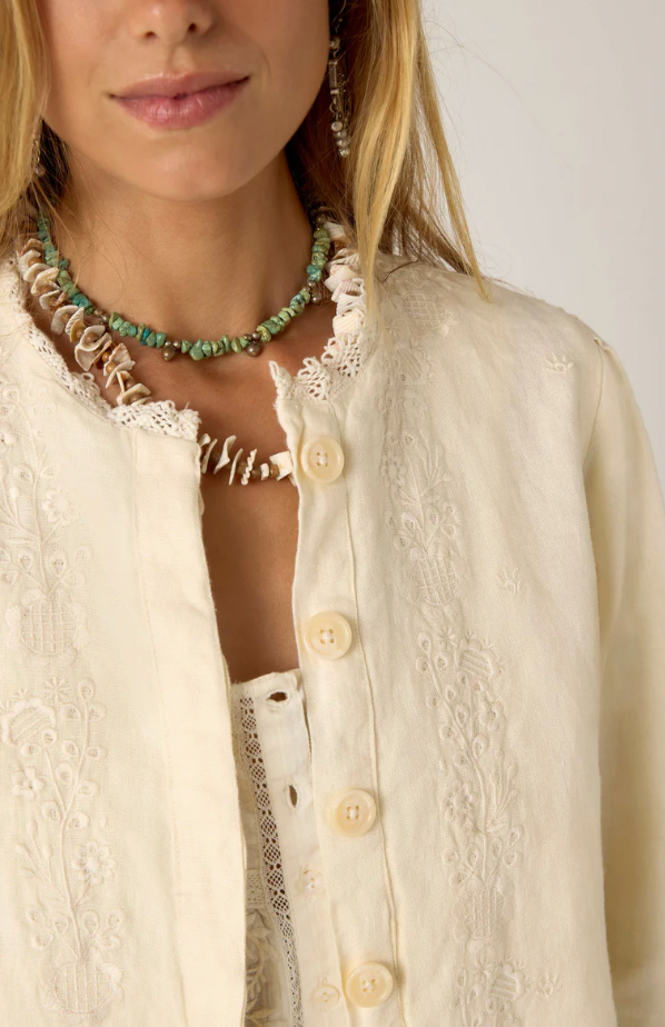 OTELO JACKET -Linen Solstice