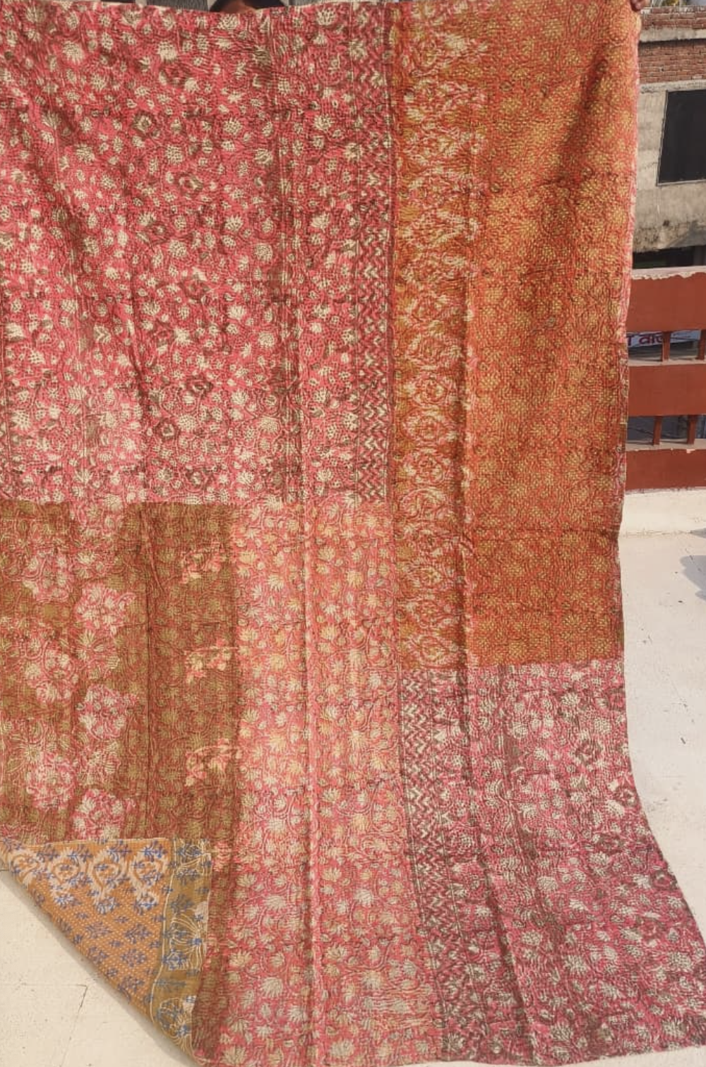 VINTAGE KANTHA - Desert Warmth