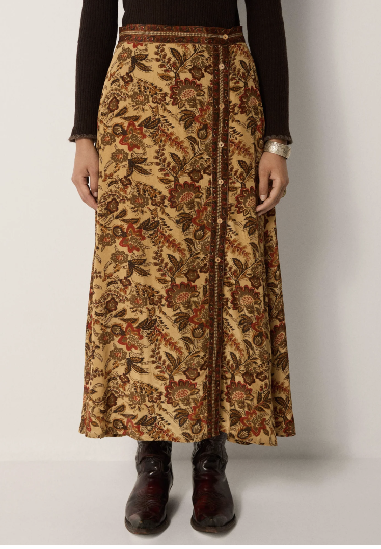 TERESA SKIRT - Autumn Leaves