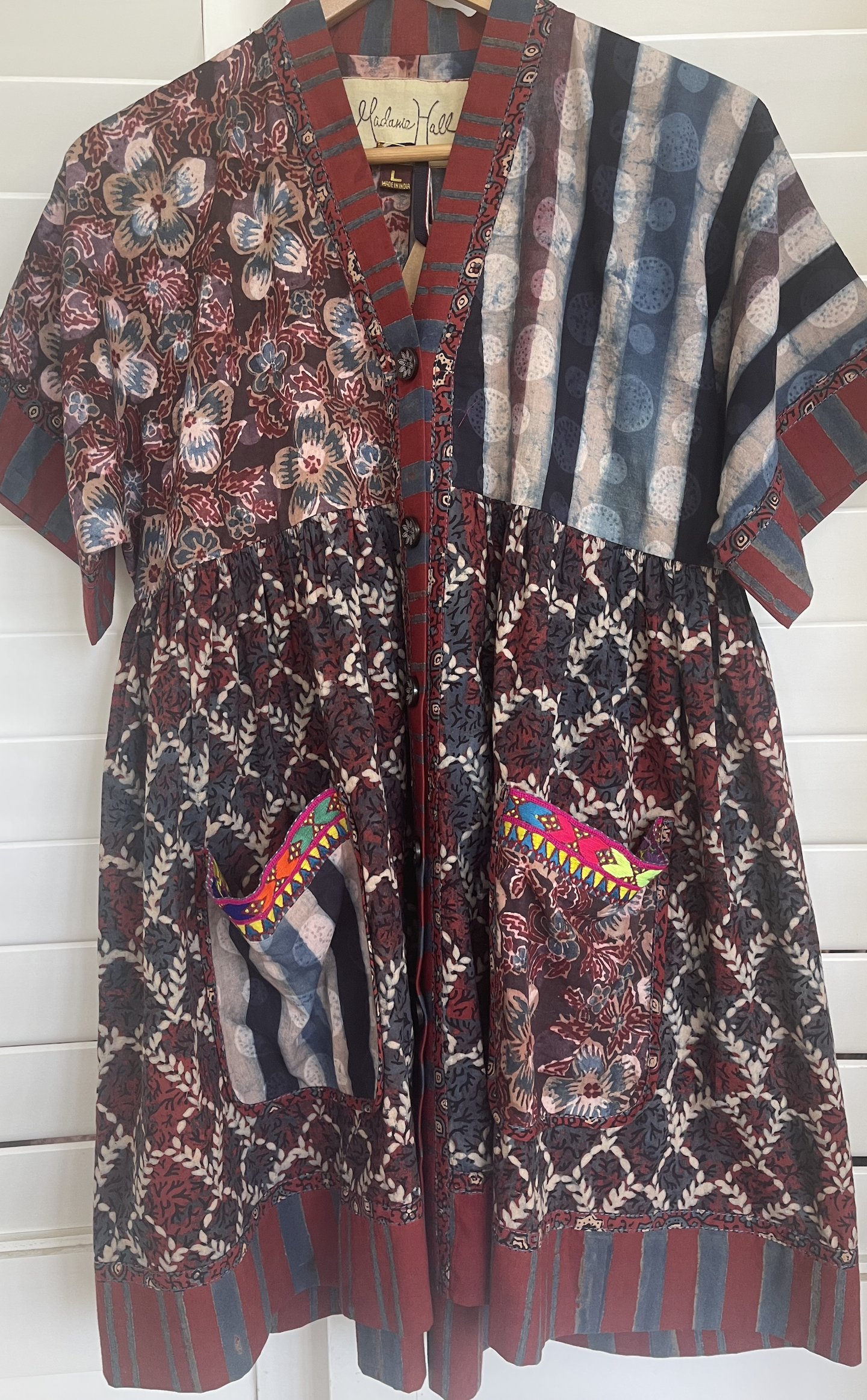 KAFTAN TOP - MIxed Print