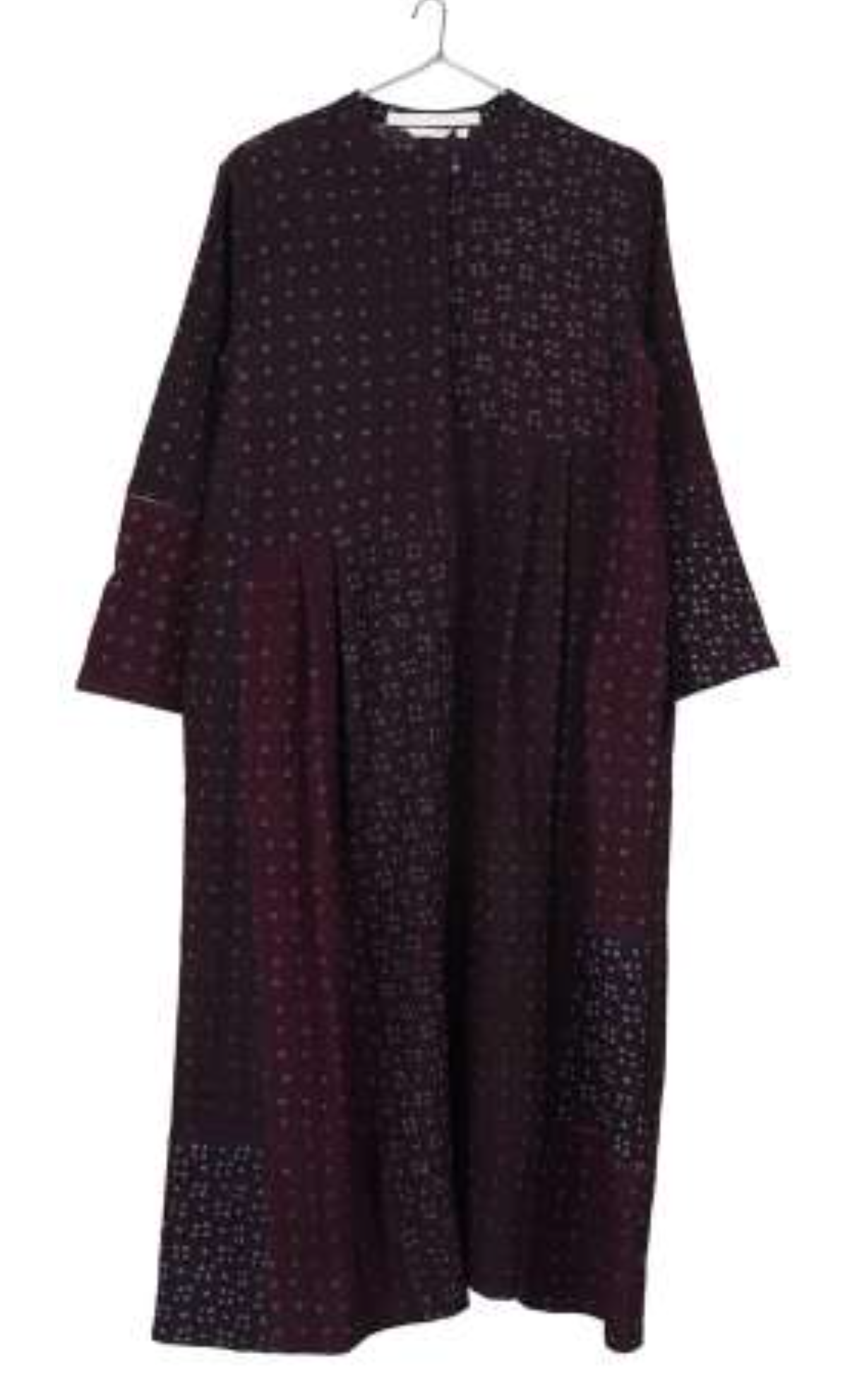 Miraj 131 - Magenta Bandhani Wool Dress