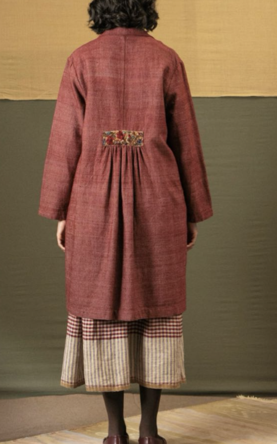 MANGALA Cotton Twill Jacket - Barn Red