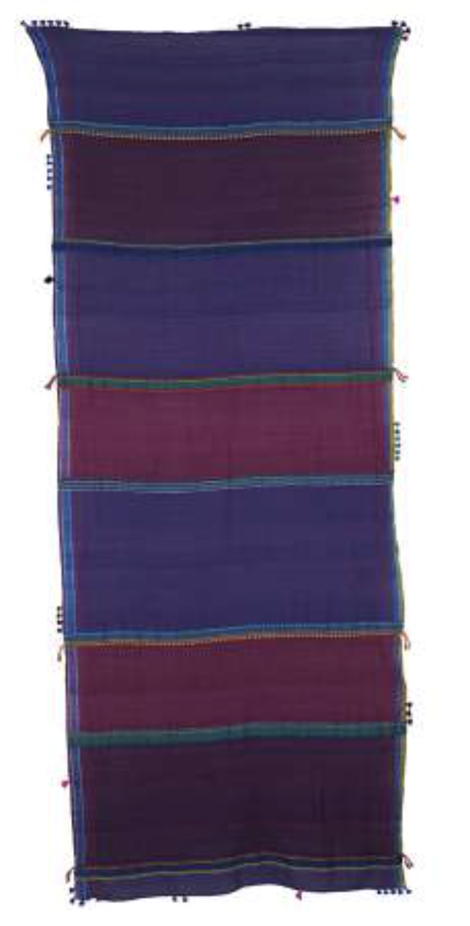 MIRAJ 148 Woollen Scarf - Cool Violet