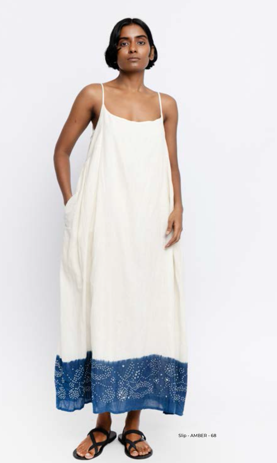 AMBER 68 - Cotton Slip dress