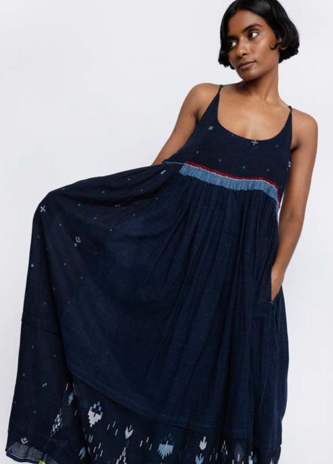 AMBER 73 - Cotton Slip Dress