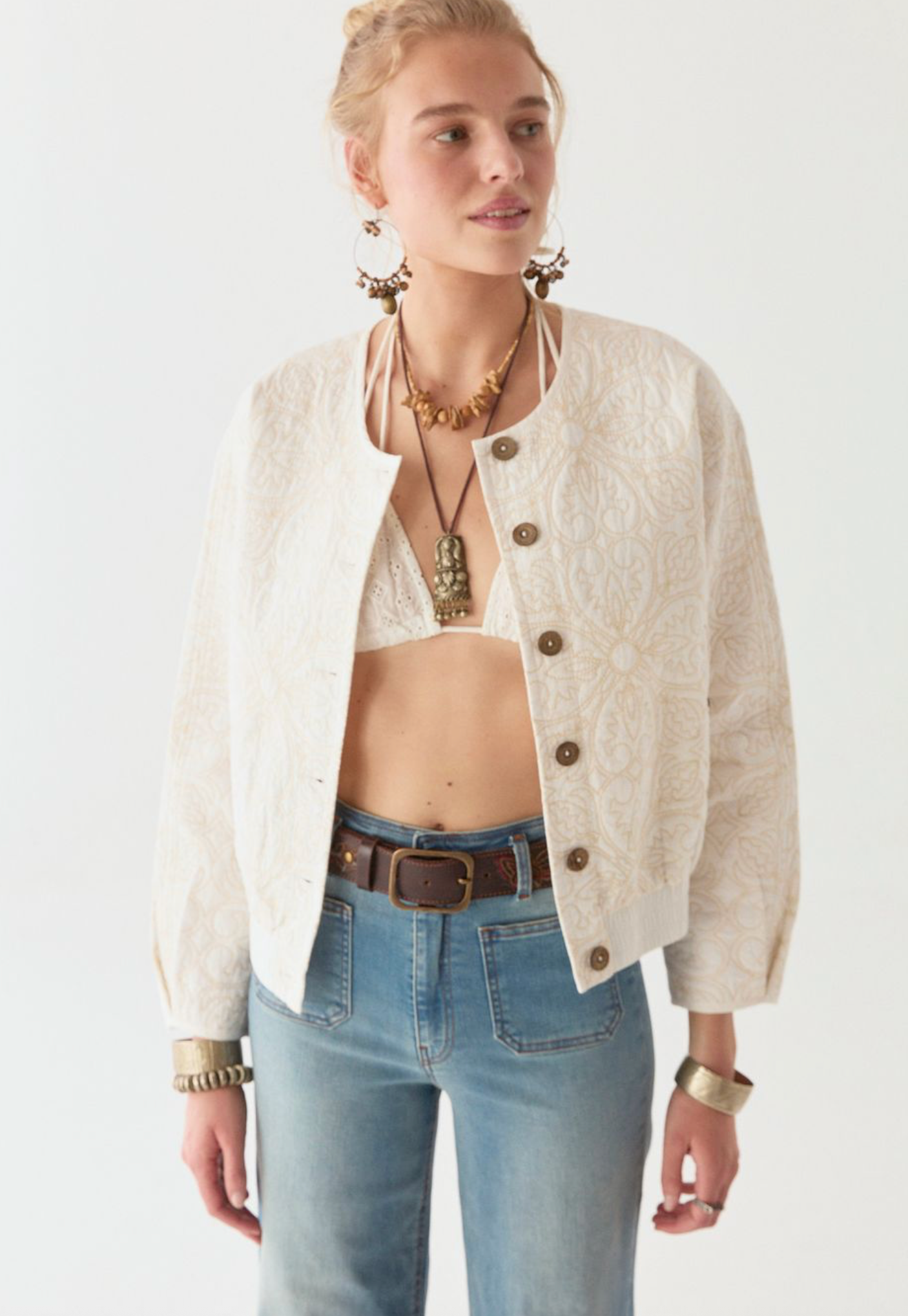 BOTTICELLI JACKET - Ivory