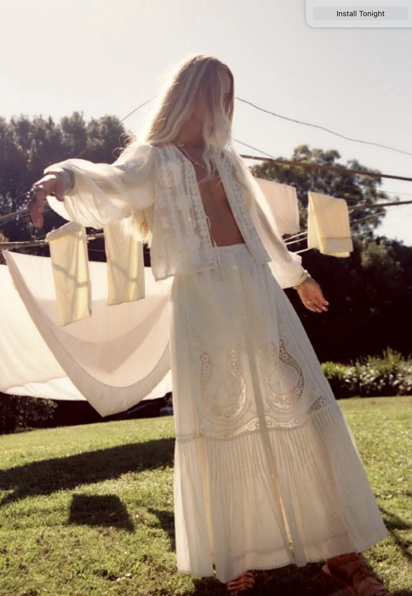 Luisa SKIRT - Normandie White