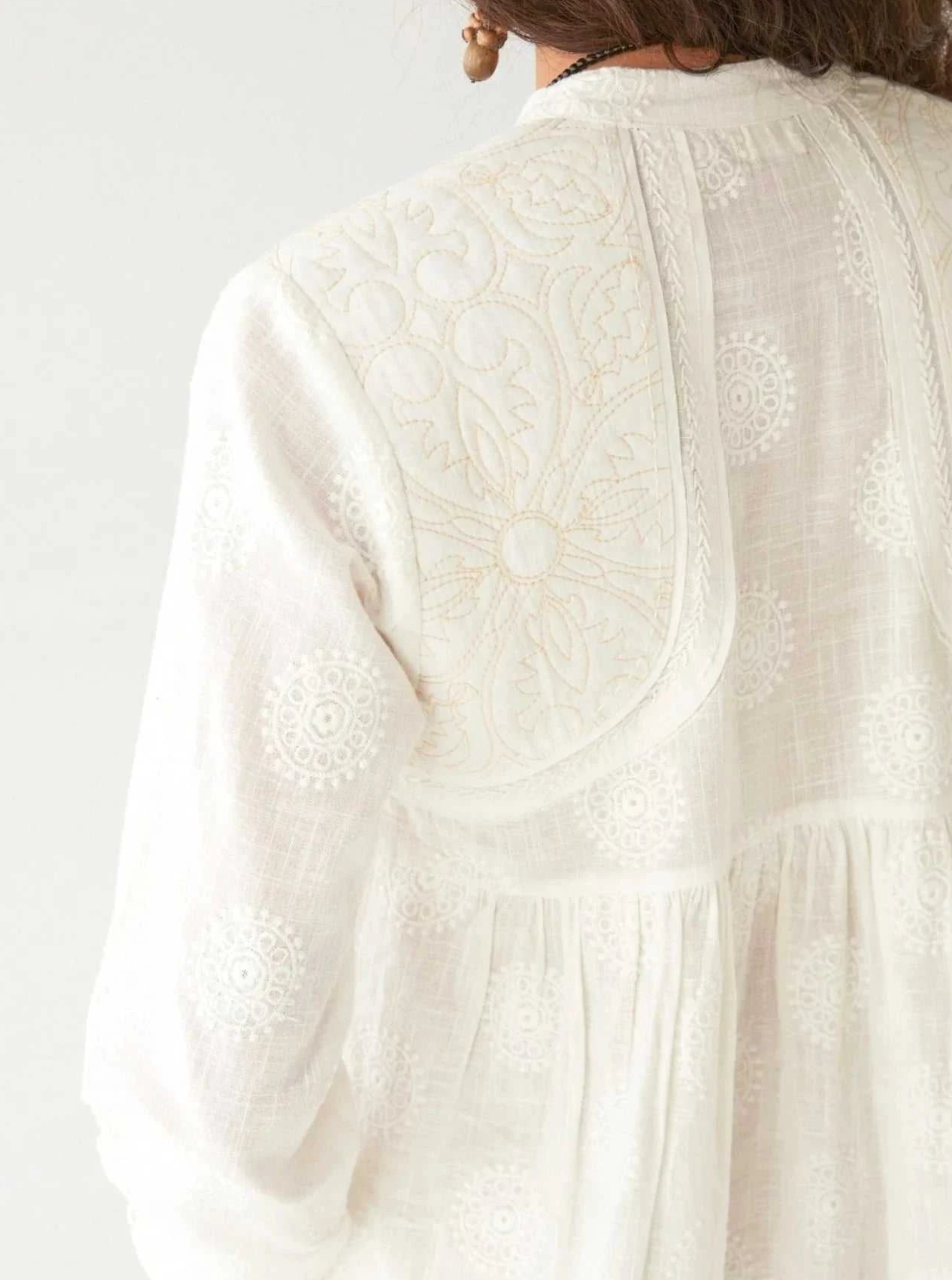 Ariana Blouse - Ivory