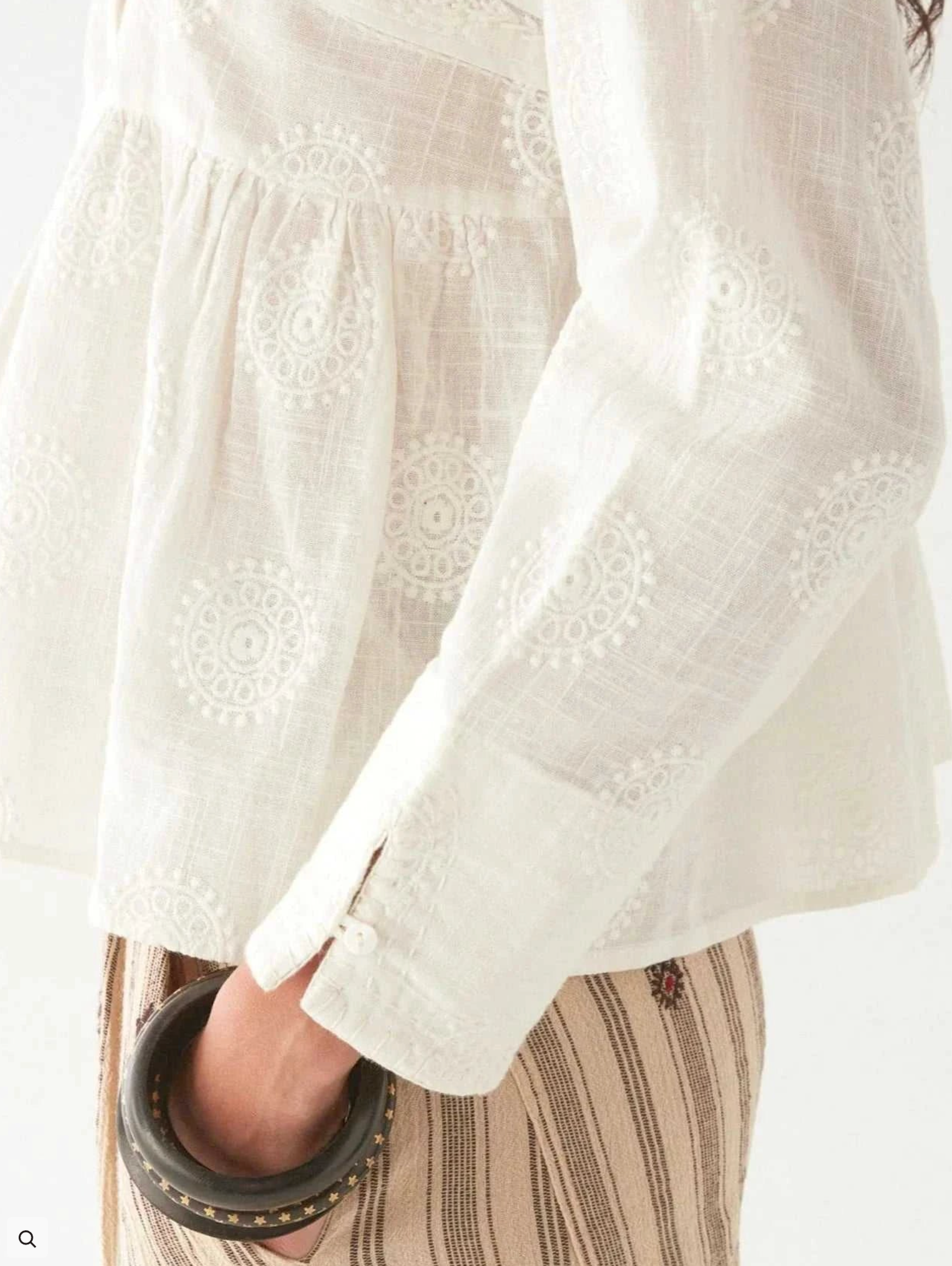 Ariana Blouse - Ivory