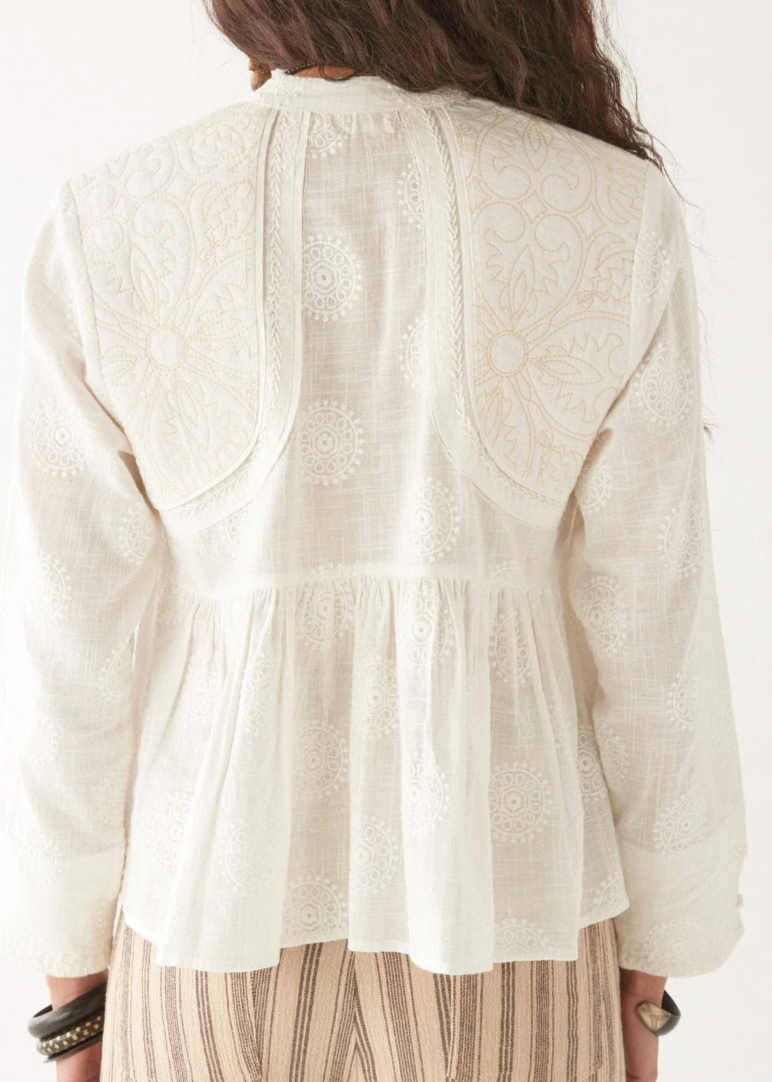 Ariana Blouse - Ivory