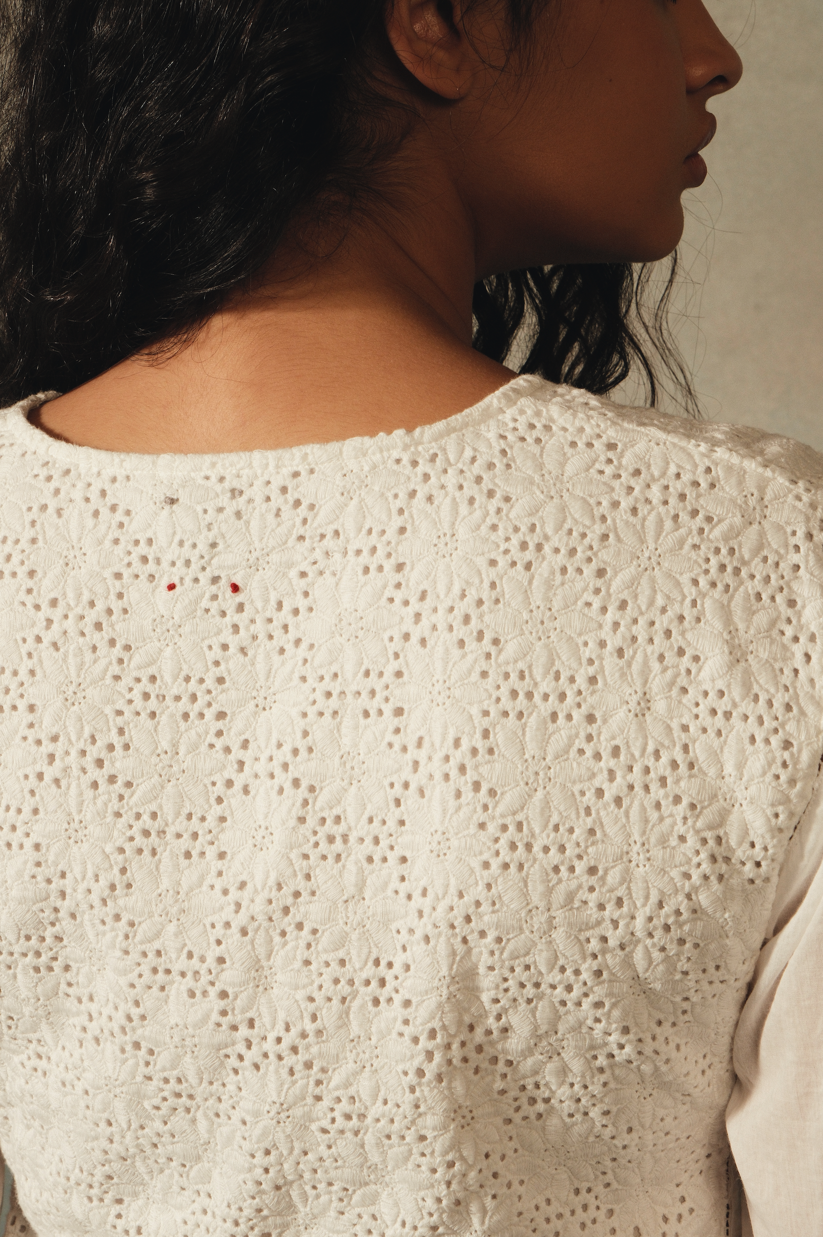 AMVI DRESS - White Lace