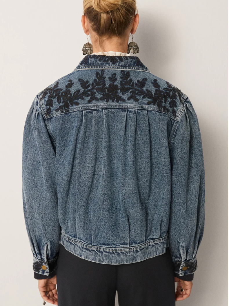 WESLEY JACKET - Western blue