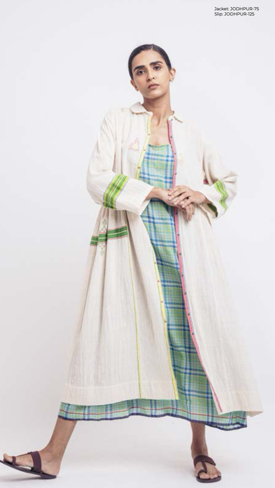 JODHPUR 72- Check Cotton Jacket