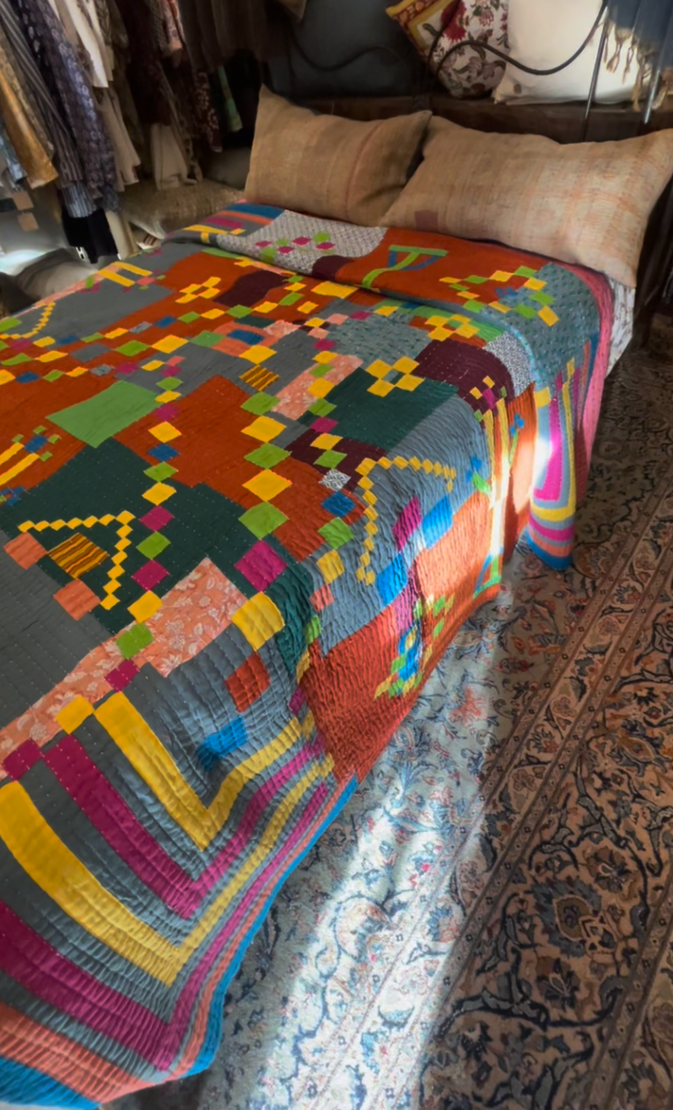 SIDDI KAWANDI QUILT - Reflected LIght