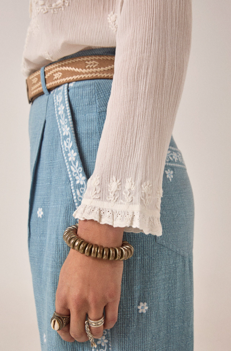 GABRIELA BLOUSE - White BIlbao